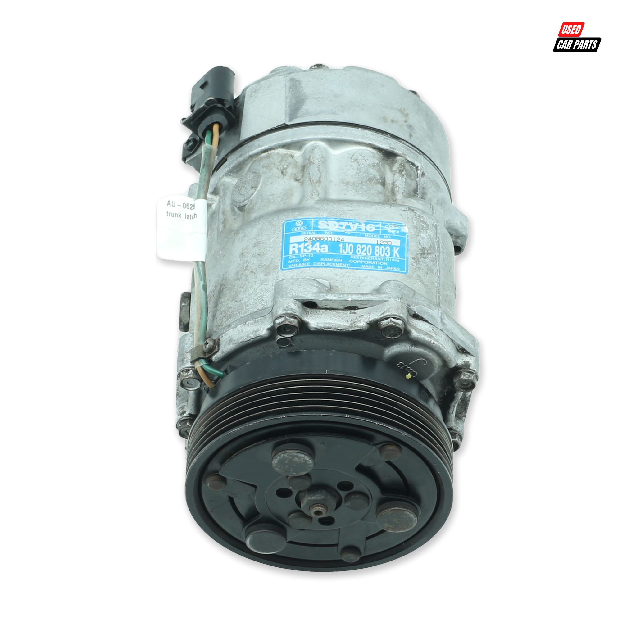 Used Audi TT 1.8 Turbo Ac Pump (Part Number 1J082083K)