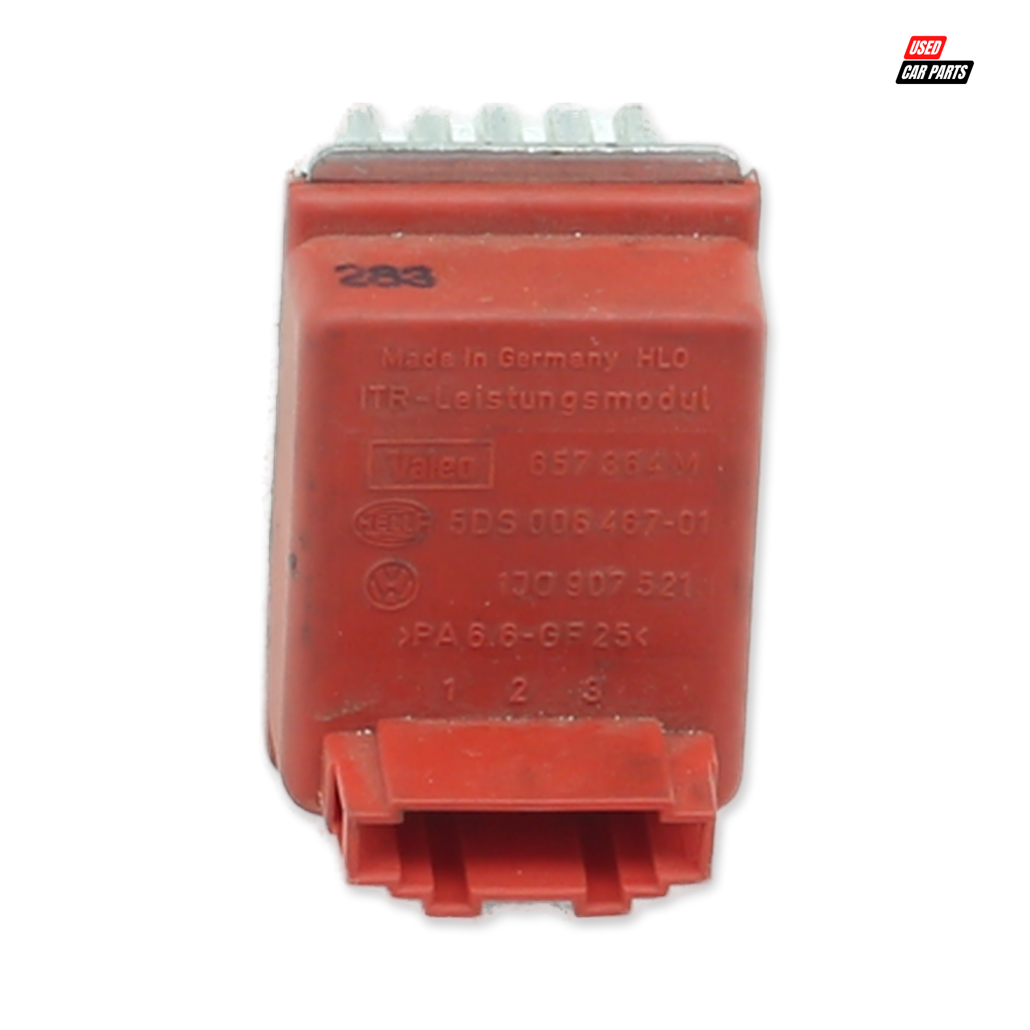 Used Heater Blower Resistor (Part Number 1J0907521) for 2005 Audi TT 1.8 Turbo
