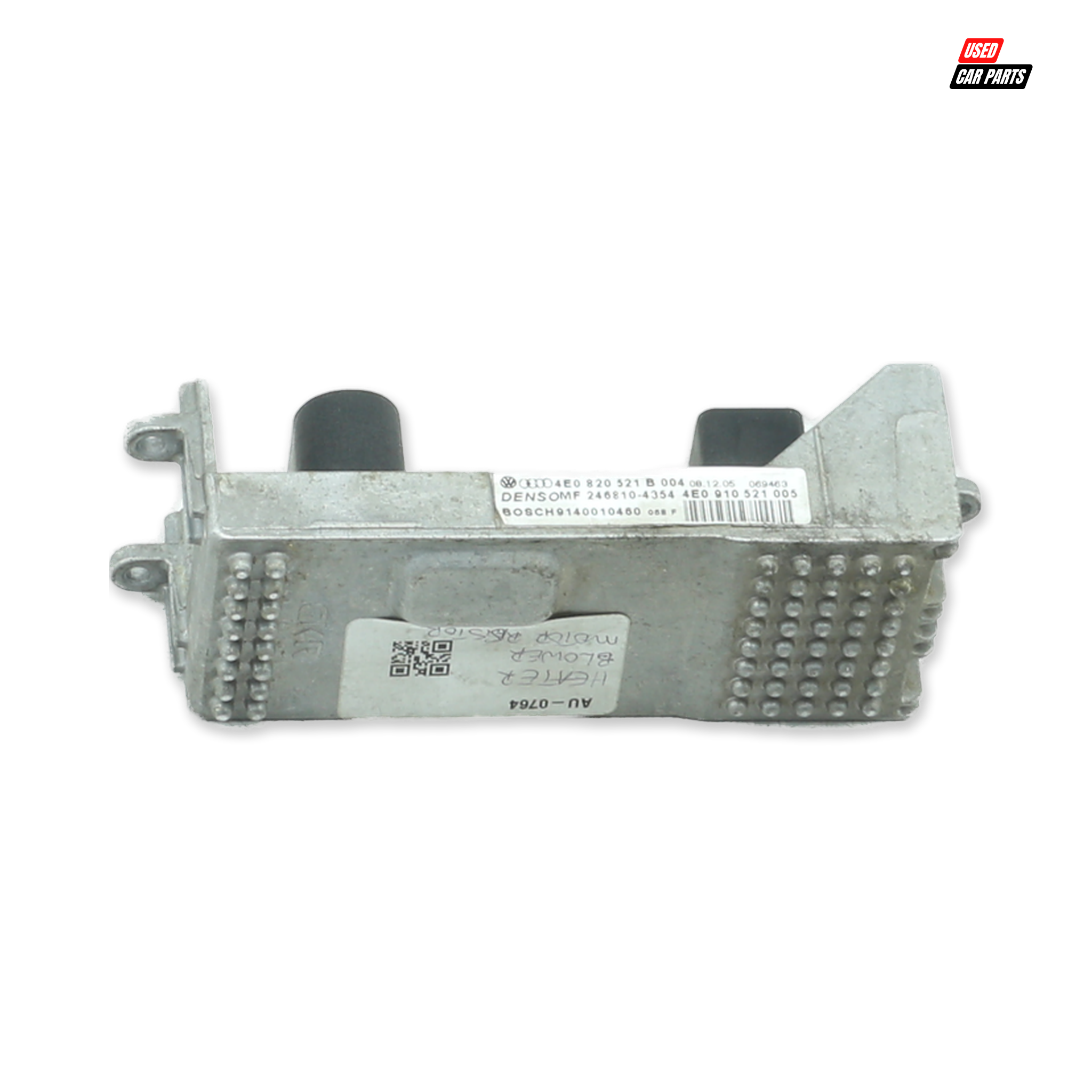 Used Blower Motor Resistor (Part Number 4E0820521B) for 2008 AUDI A8 4.2 QUATTRO