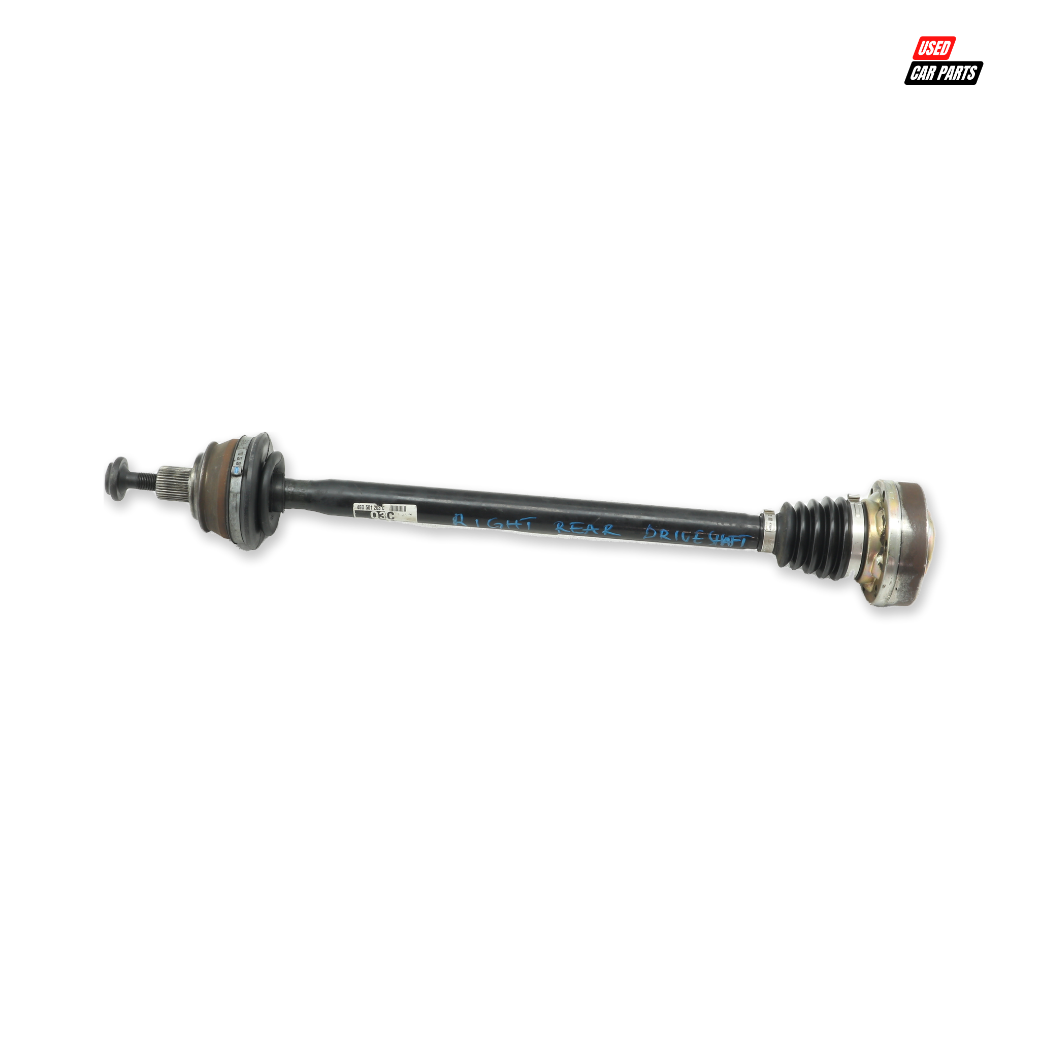 Used Audi A8 4.2 Quattro 2008 Drivers Side Rear Driveshaft (Part Number 4E0501203C)