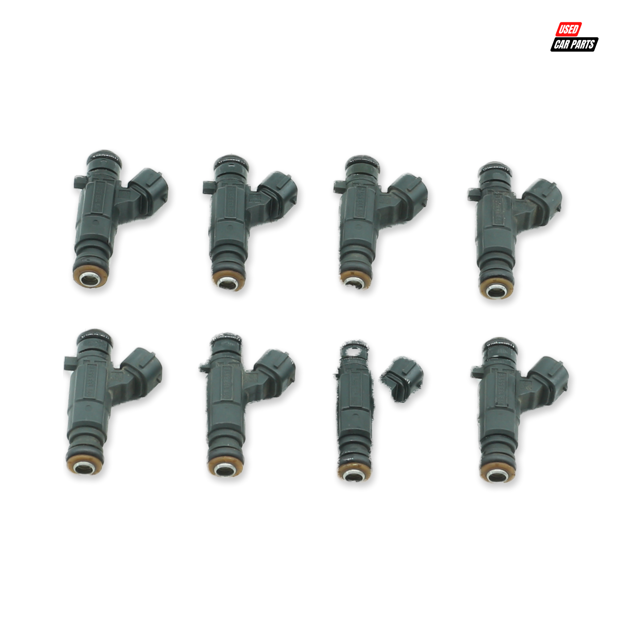 Used Fuel Injectors (Part Number 0280156180) for 2008 AUDI A8 4.2 QUATTRO