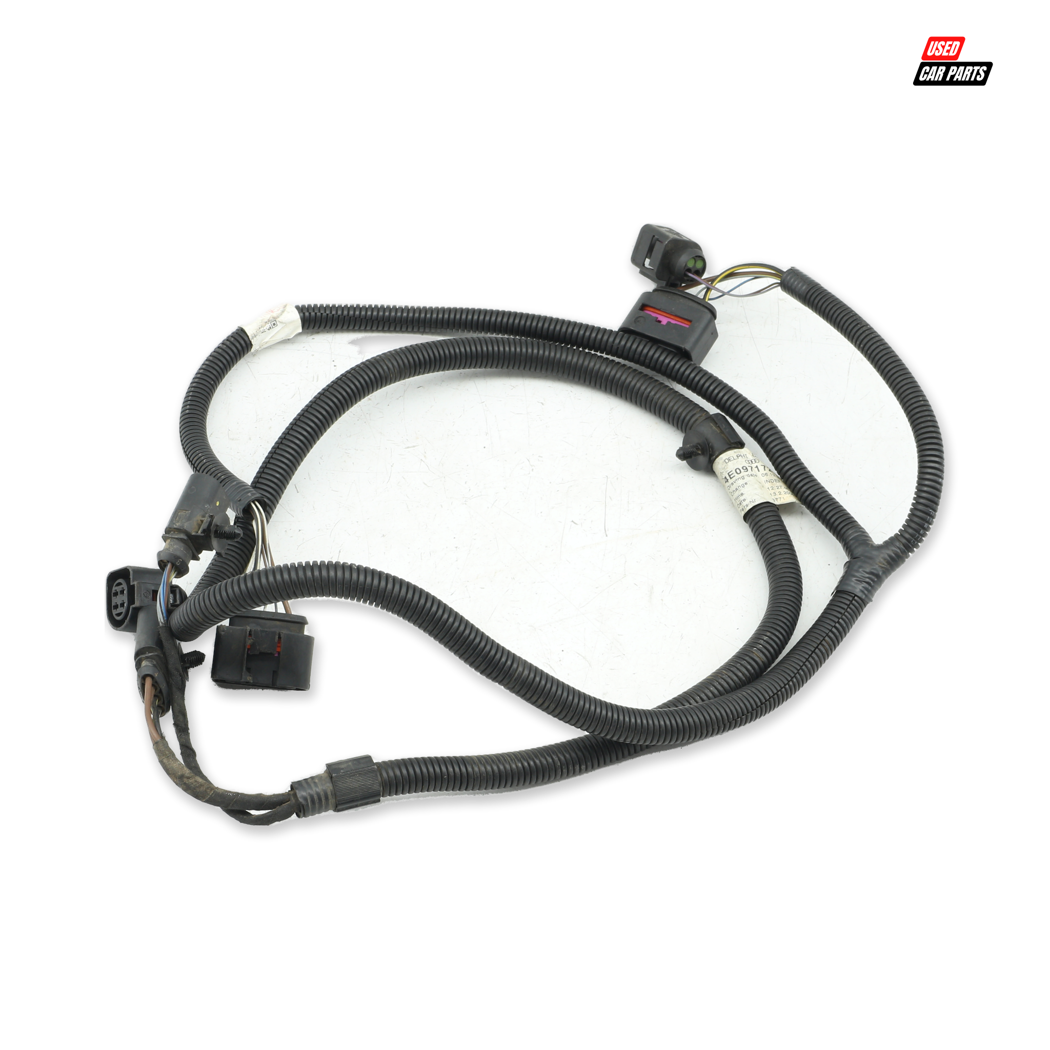 Used AUDI A8 4.2 QUATTRO 2008 Fuel Pump Wiring Harness (Part Number 4E0971727E)