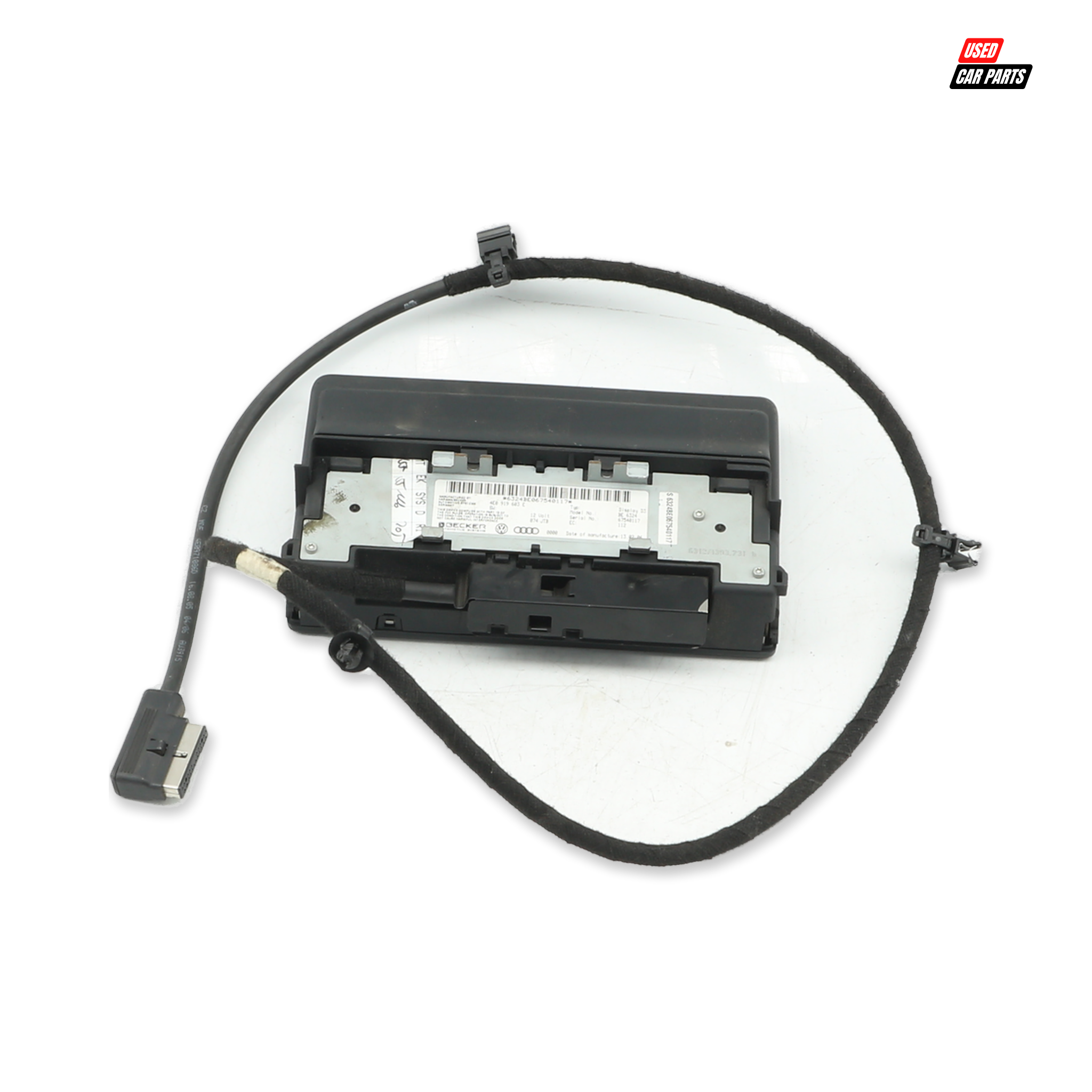 Used AUDI A8 4.2 QUATTRO Navigation Display Unit (2008) - Part Number 4E0919603E