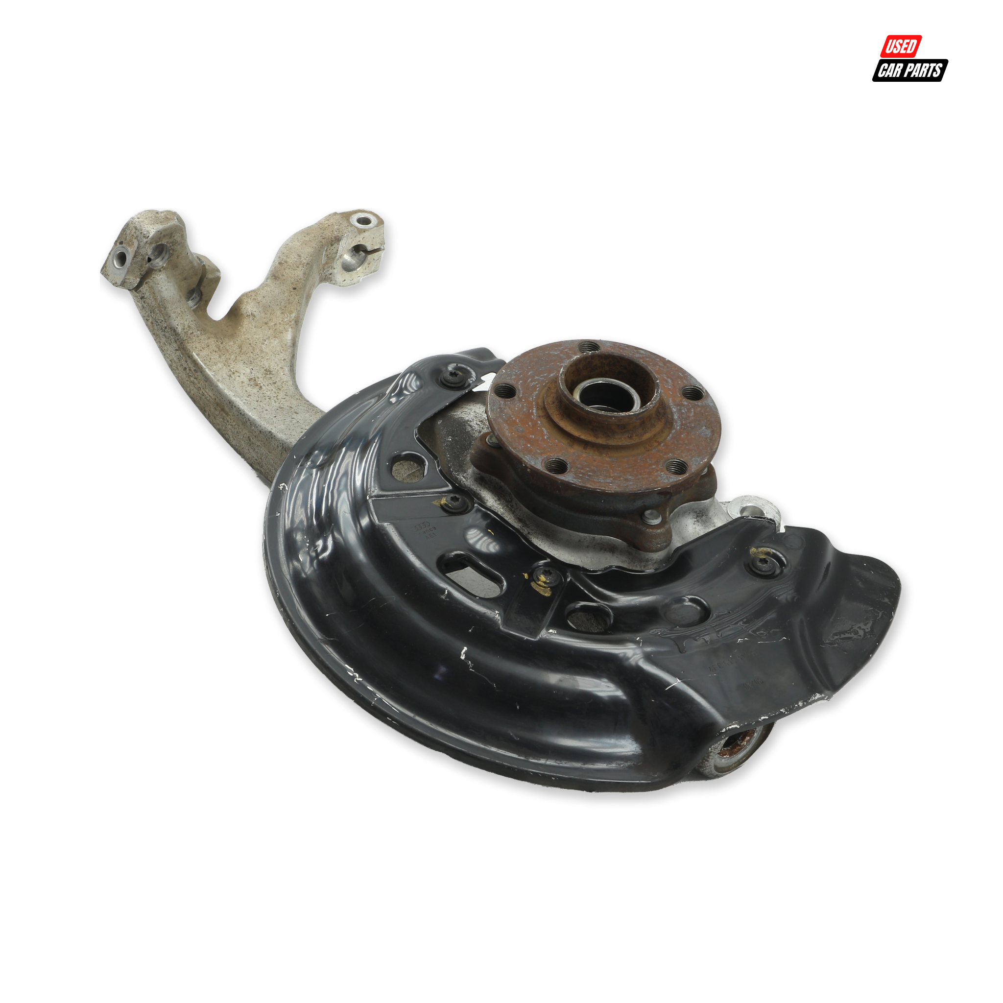 Used Passengers Side Front Wheel Hub (Part Number 4E0257M) for 2008 AUDI A8 4.2 QUATTRO