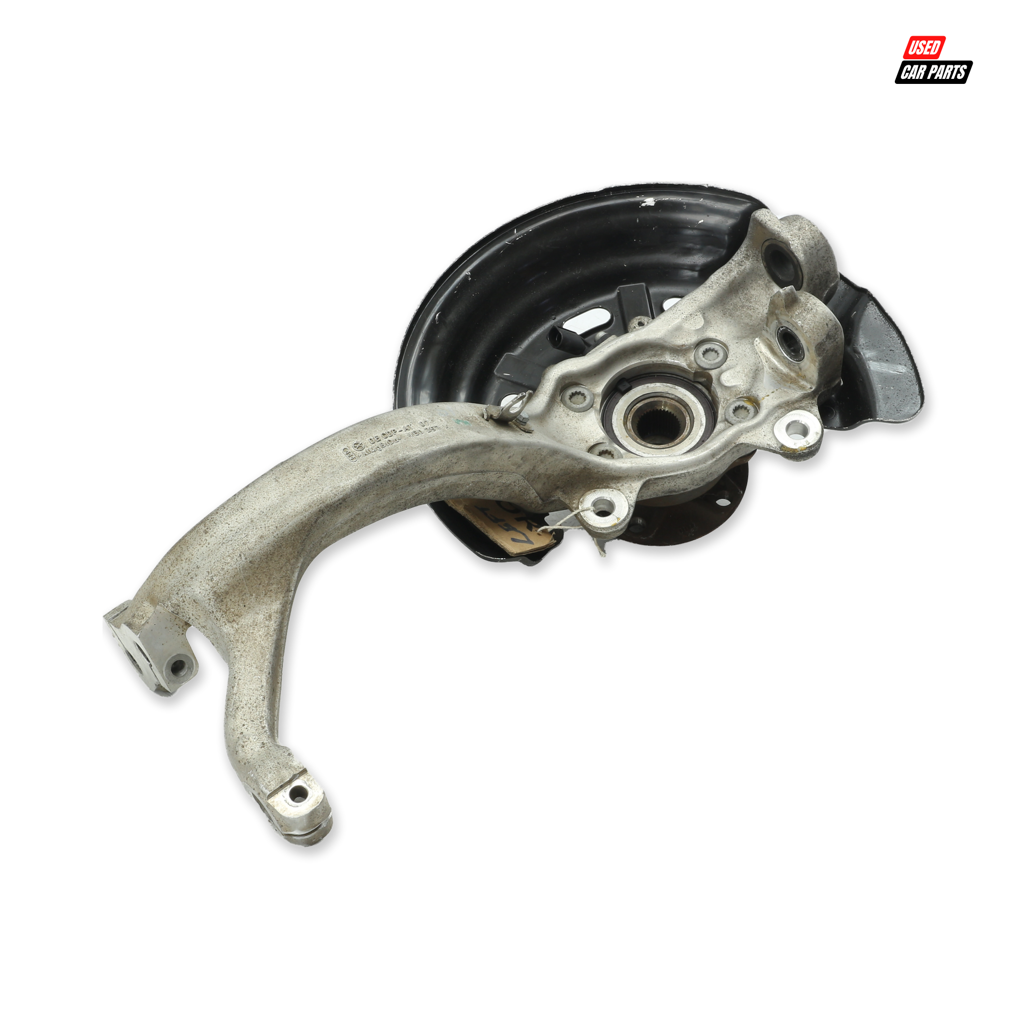 Used Passengers Side Front Wheel Hub (Part Number 4E0257M) for 2008 AUDI A8 4.2 QUATTRO