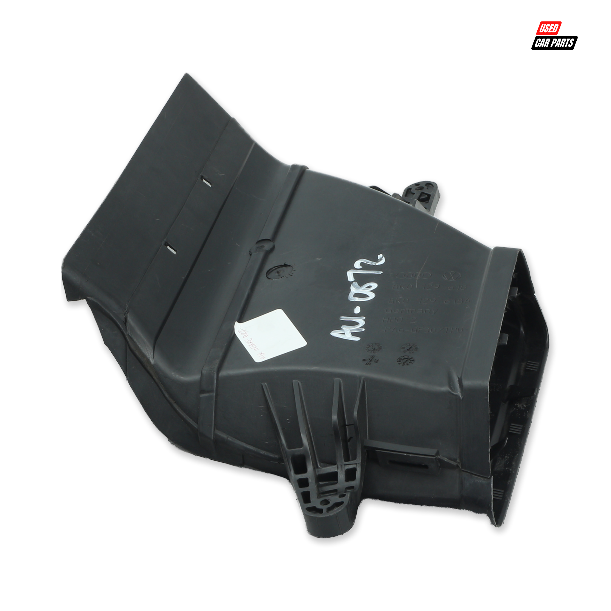 Used Audi A4 2008 Air Intake Filter Duct (Part Number 8K0129618)