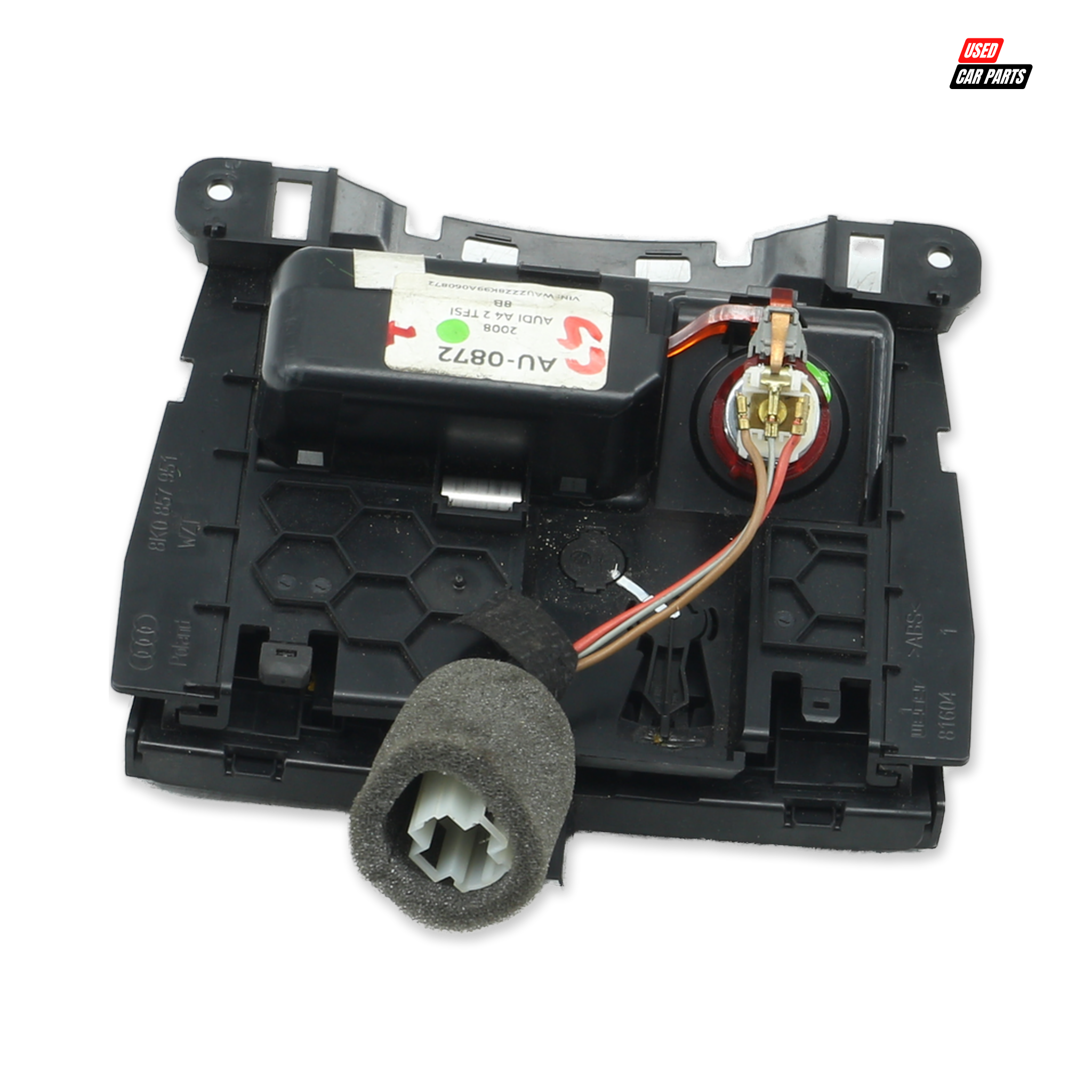 Used Ashtray (Part Number 8K0857951) for 2008 Audi A4 (Salvaged)