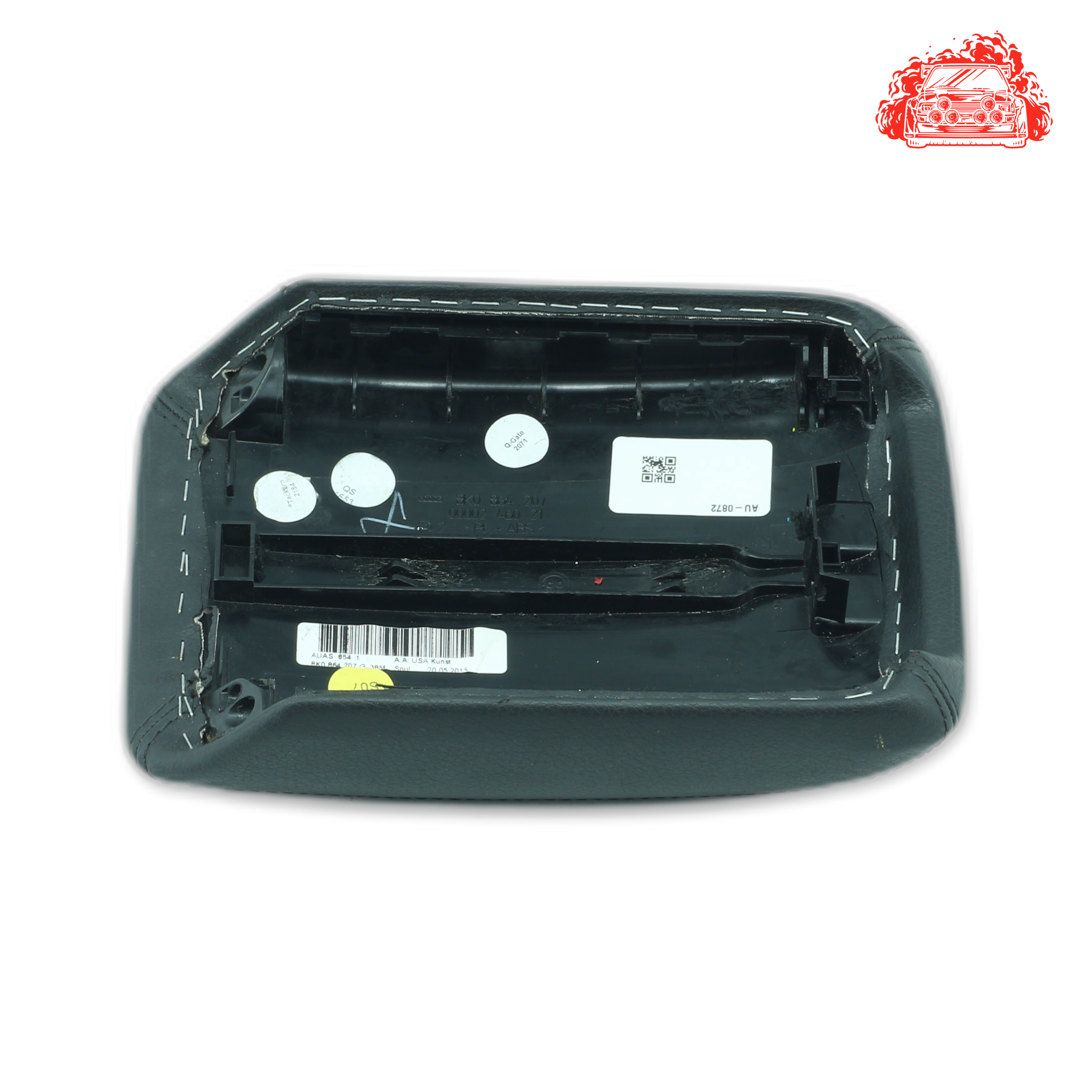 Used AUDI A4 Center Console Arm Rest Cover - OEM Part 8K0864207