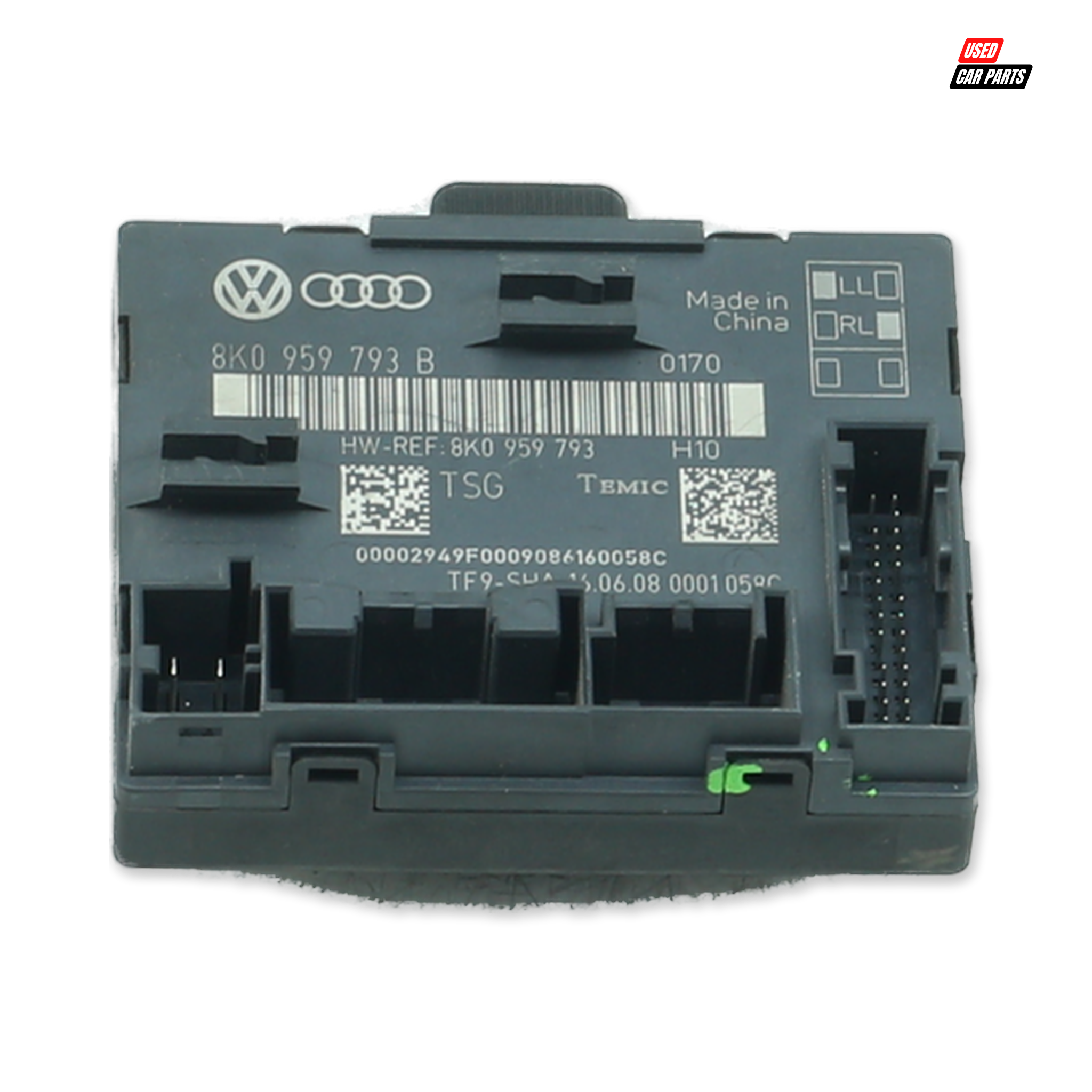 Used Audi A4 2008 Door Control Unit (Part Number 8K0959793B)