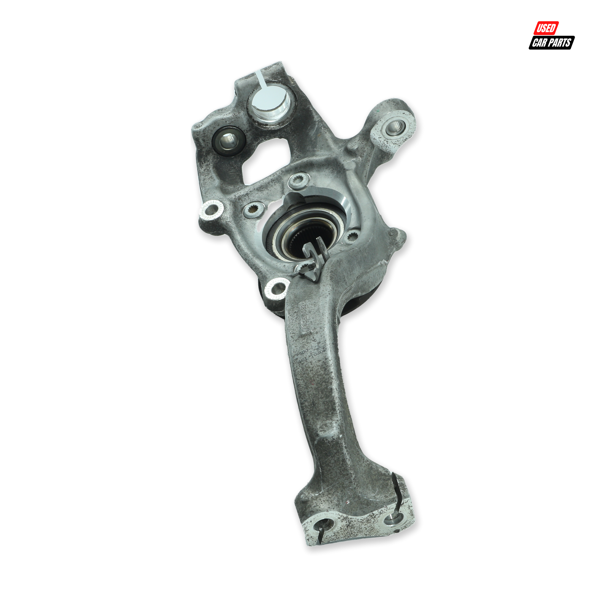 Used Driver Side Front Wheel Knuckle (Part Number 8K0407258G) for 2008 AUDI A4