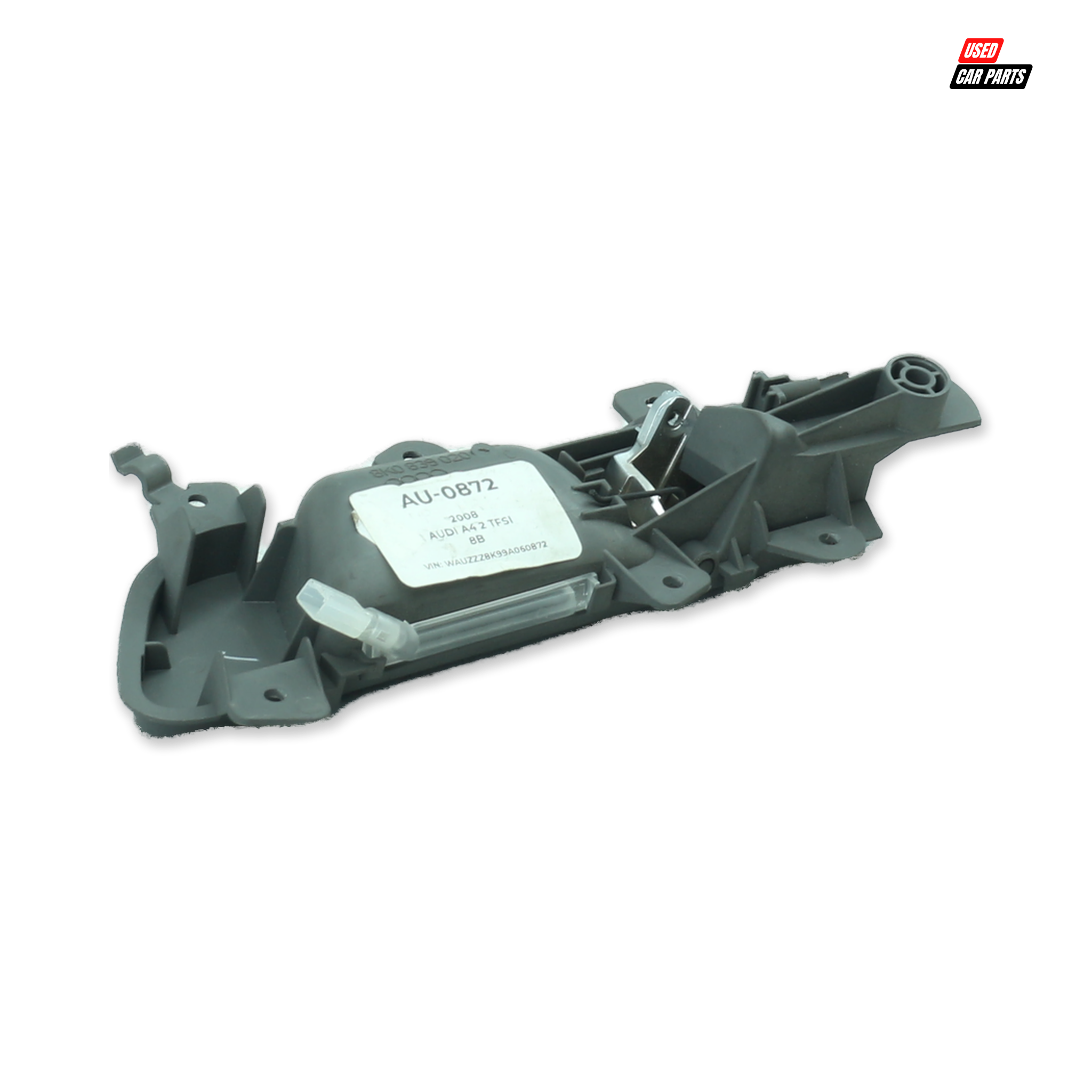 Used Driver Side Rear Inner D Handle (Part Number 8K0839020) for 2008 Audi A4