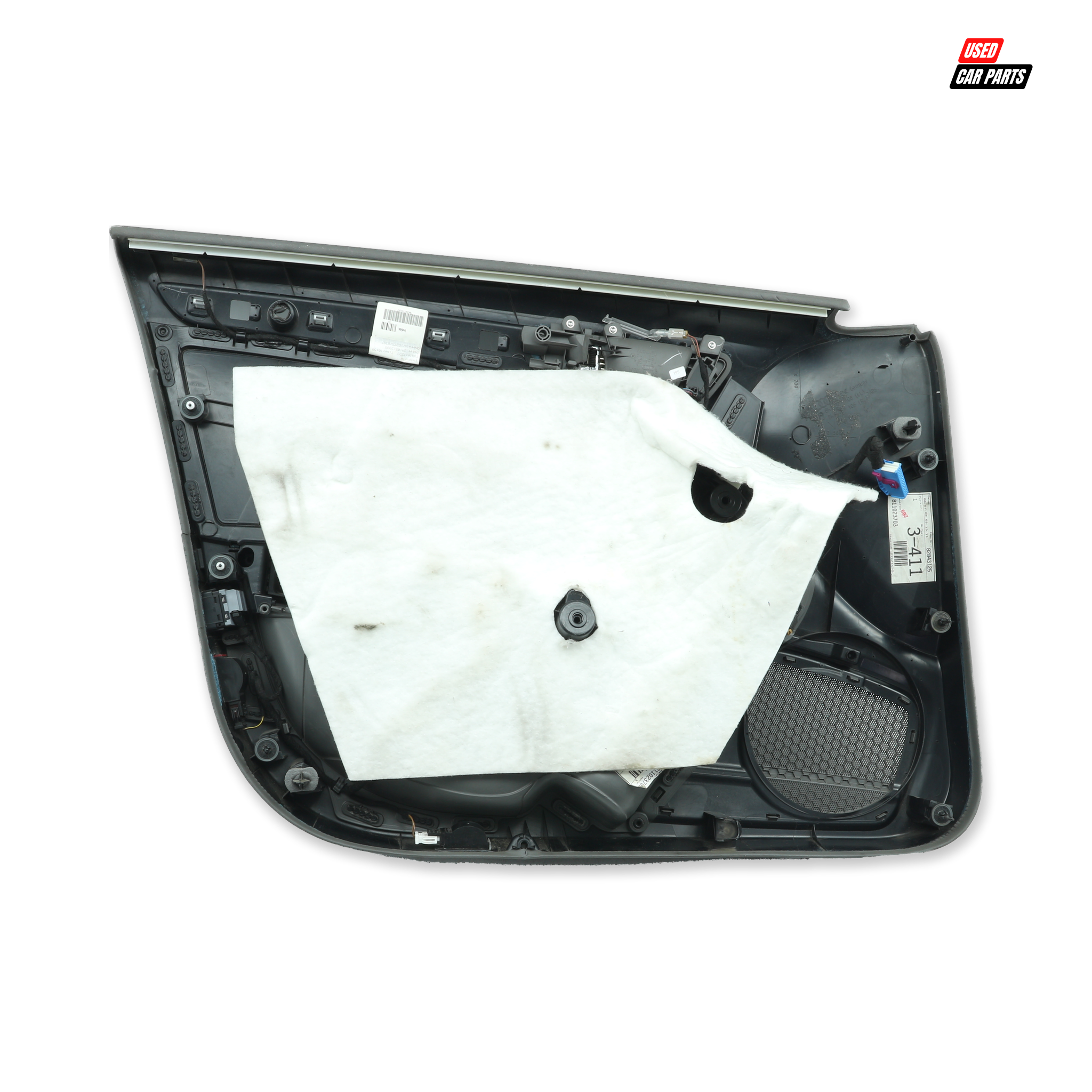 Used Drivers Side Front Door Panel (Part Number 8K2867106) for 2008 Audi A4