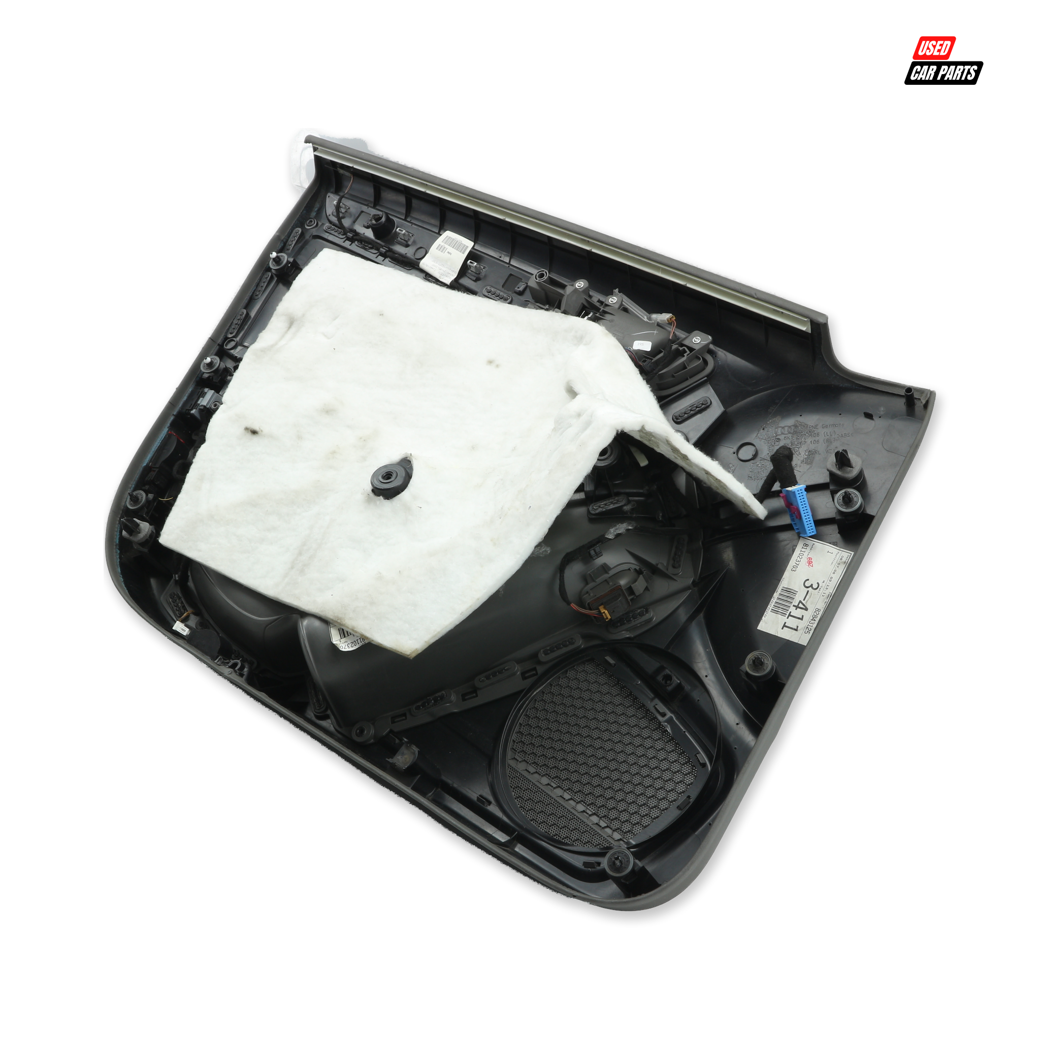 Used Drivers Side Front Door Panel (Part Number 8K2867106) for 2008 Audi A4