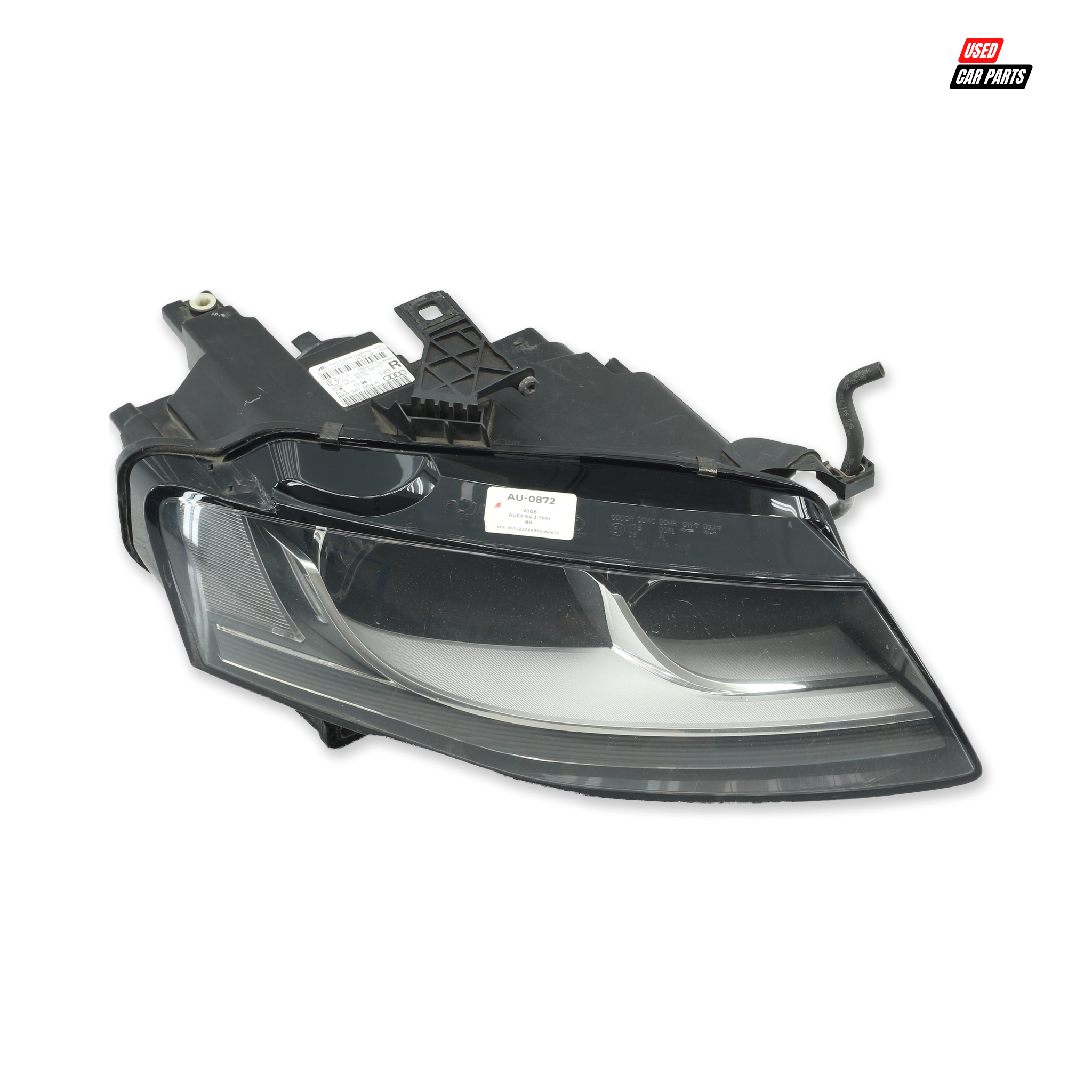 Used Drivers Side Headlight for 2008 Audi A4 (Salvaged)