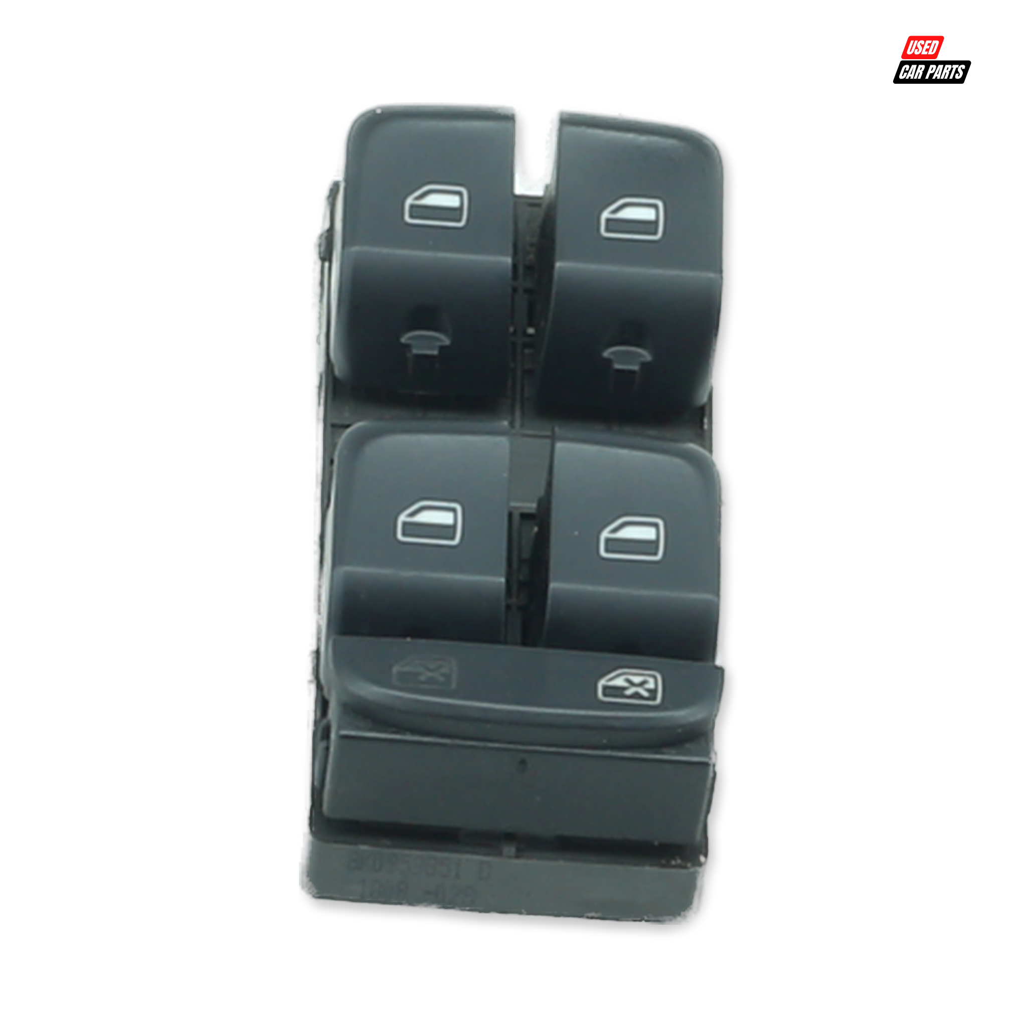 Used Drivers Side Main Window Switch (Part Number 8K0959851D) for 2008 Audi A4