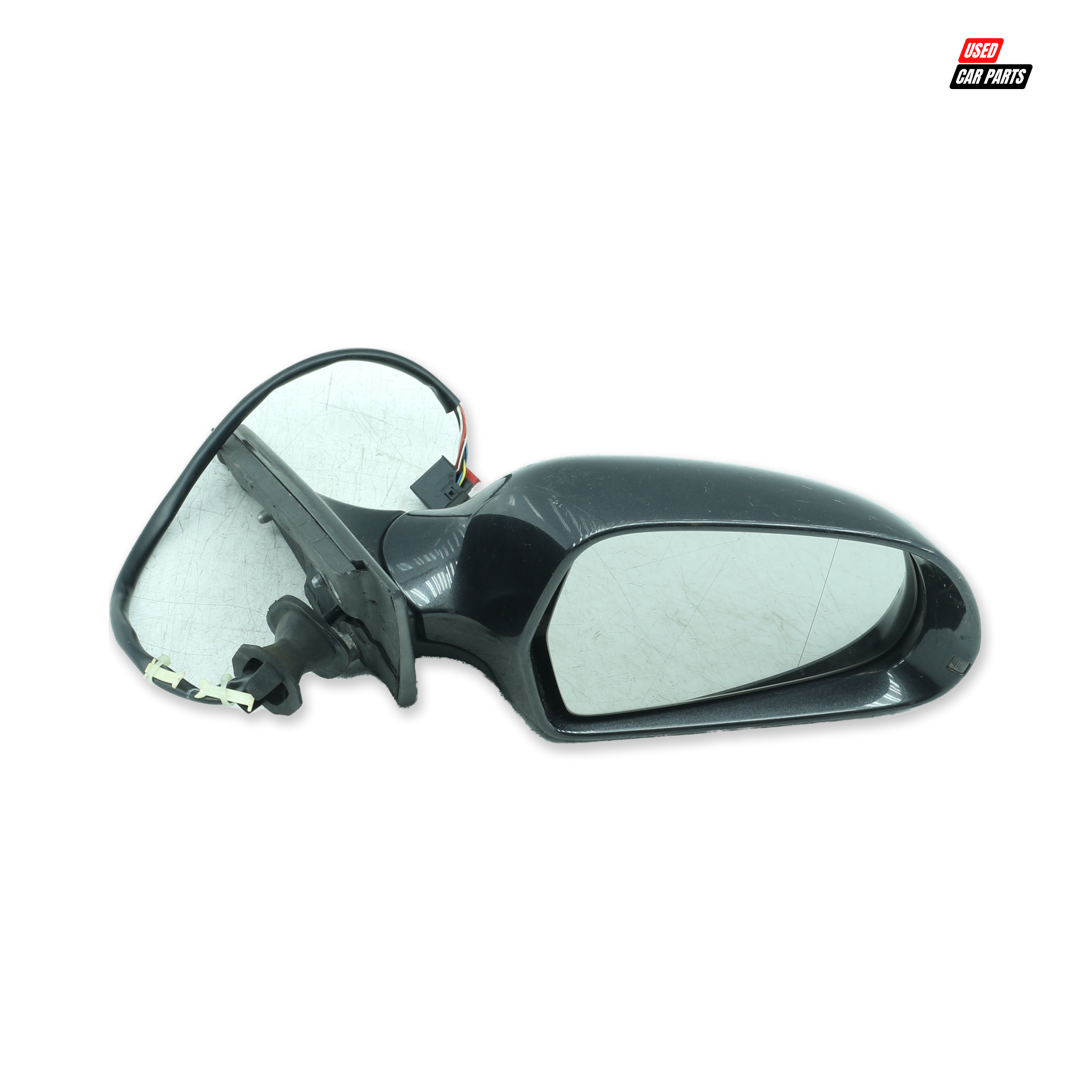 Used Drivers Side View Mirror (Part Number E1020931) for 2008 AUDI A4