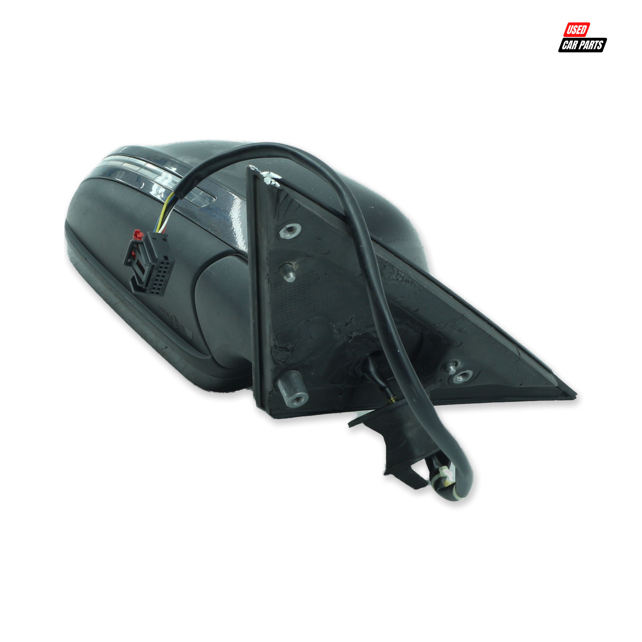 Used Drivers Side View Mirror (Part Number E1020931) for 2008 AUDI A4