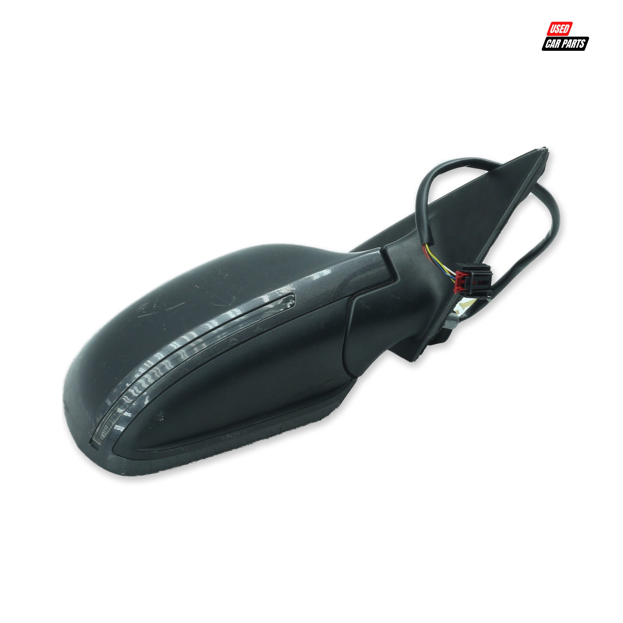 Used Drivers Side View Mirror (Part Number E1020931) for 2008 AUDI A4