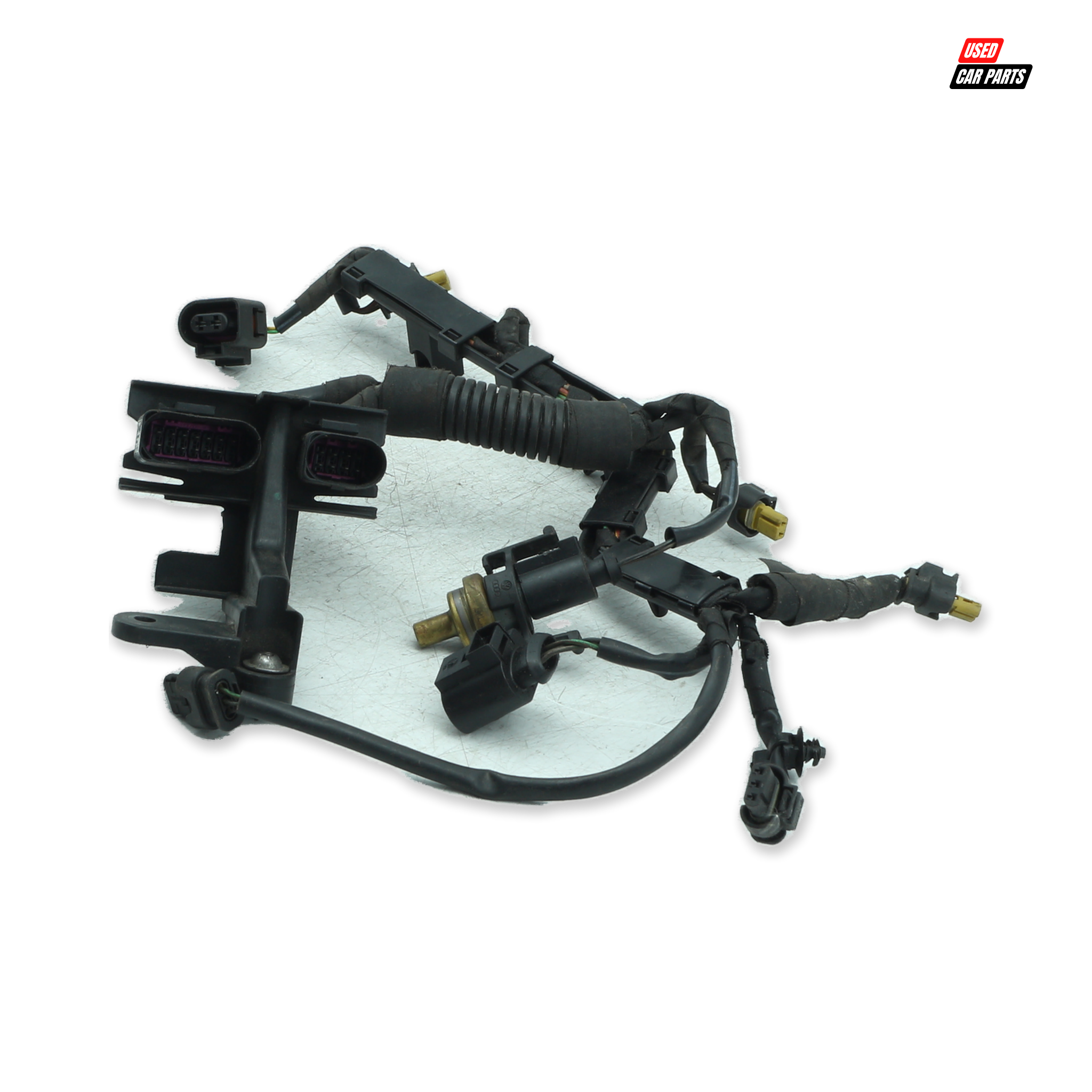 Used AUDI A4 2008 Fuel Injector Wiring Harness Part Number 06H971824A