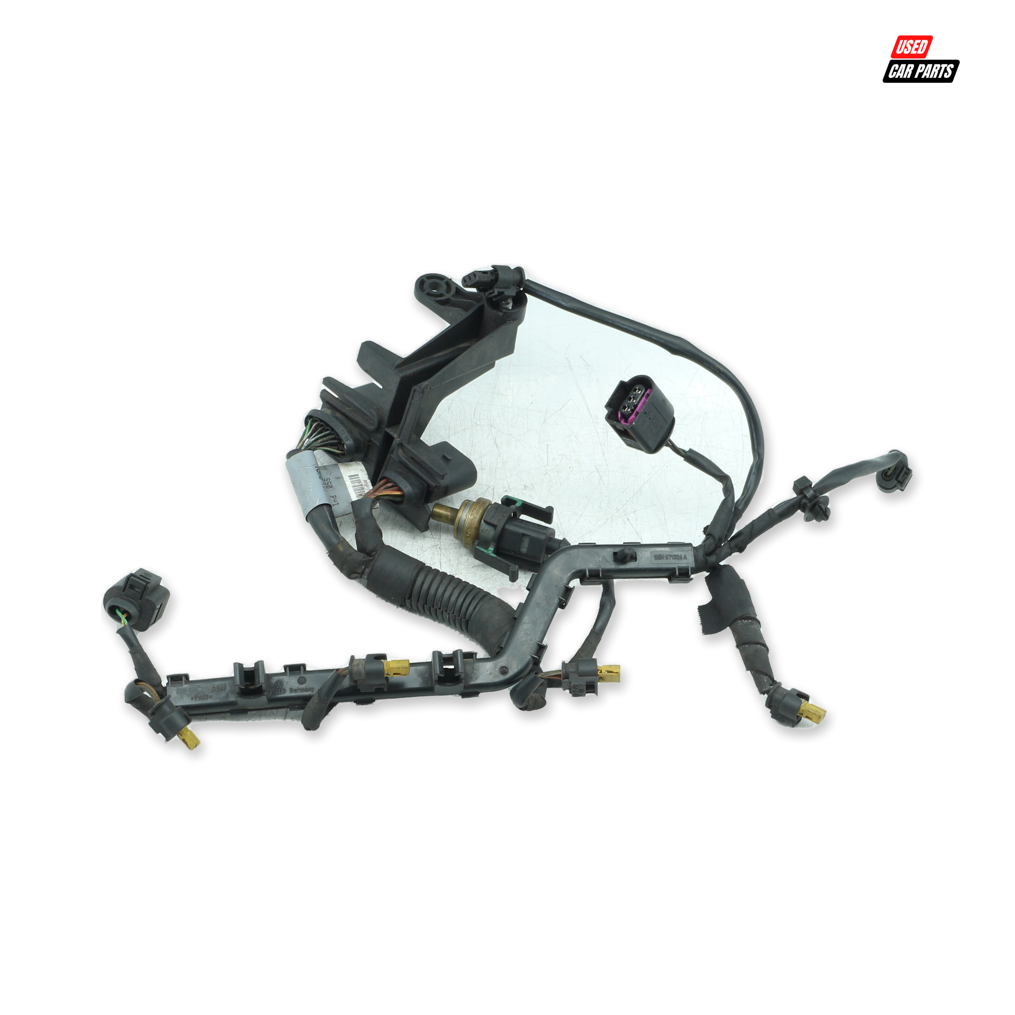 Used AUDI A4 2008 Fuel Injector Wiring Harness Part Number 06H971824A