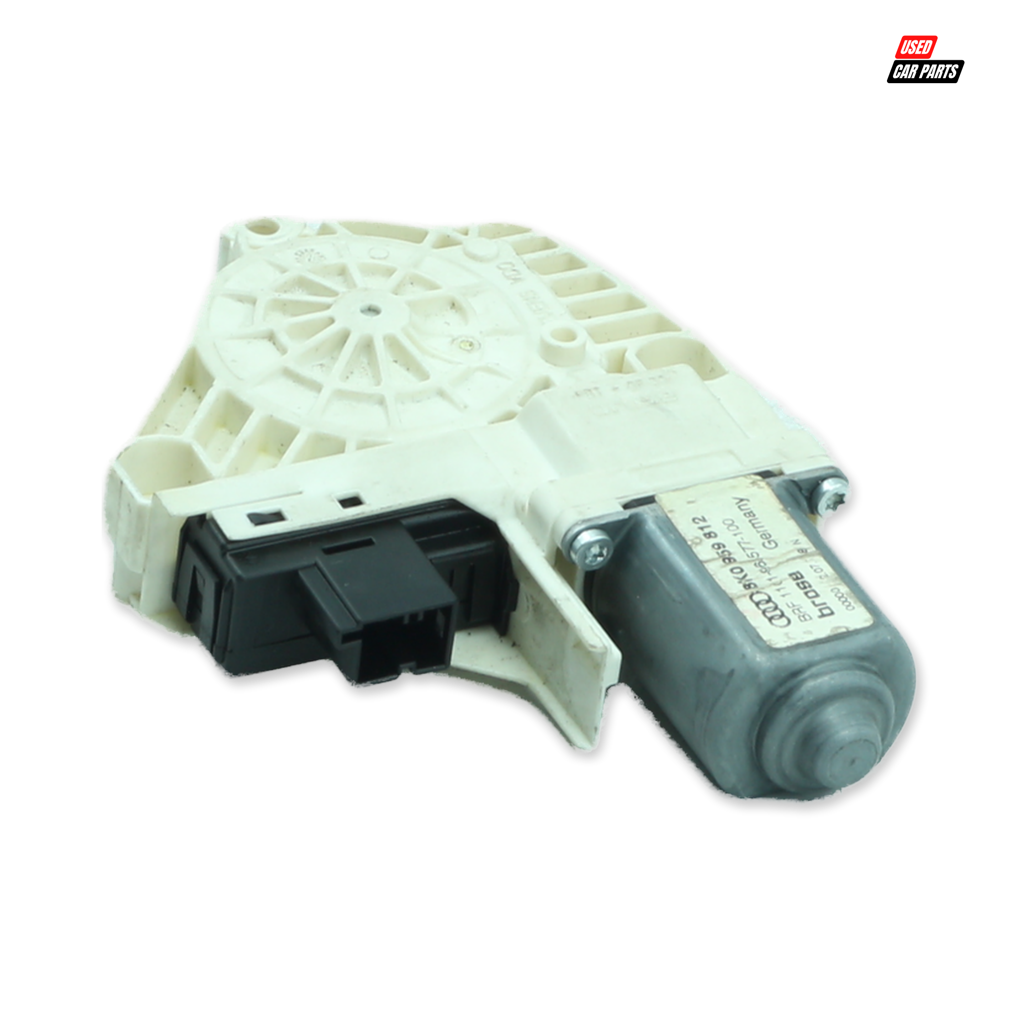 Used Passengers Side Rear Window Regulator (Part Number 8K0959812) for 2008 Audi A4