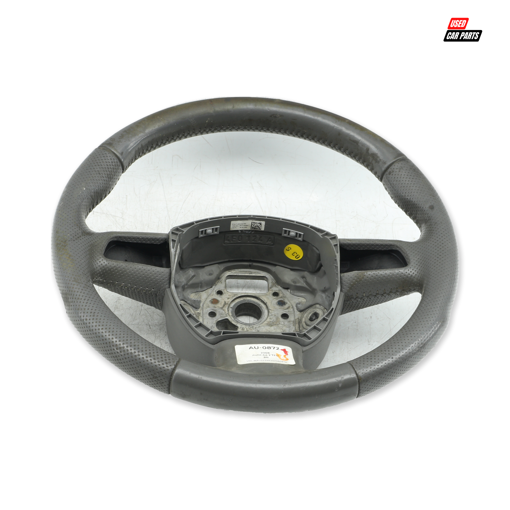 Used Steering Wheel for 2008 AUDI A4 - Part Number 62278153A