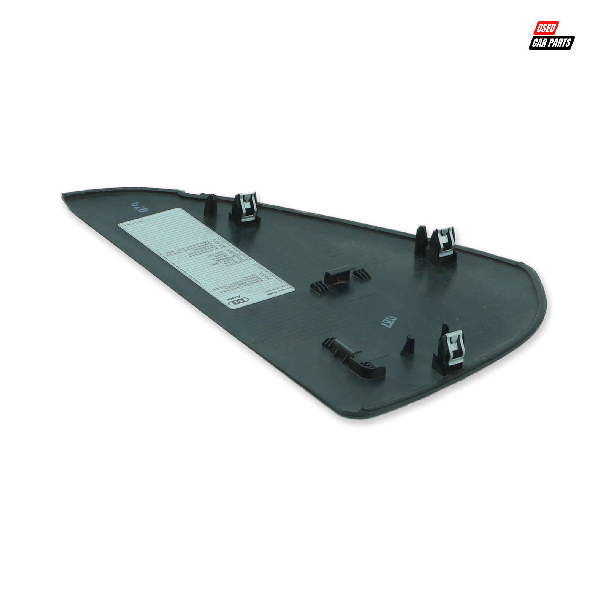 Used Drivers Side Dashboard Side End Trim (Part Number 8K0857085) for 2009 Audi A5 S5 Quattro