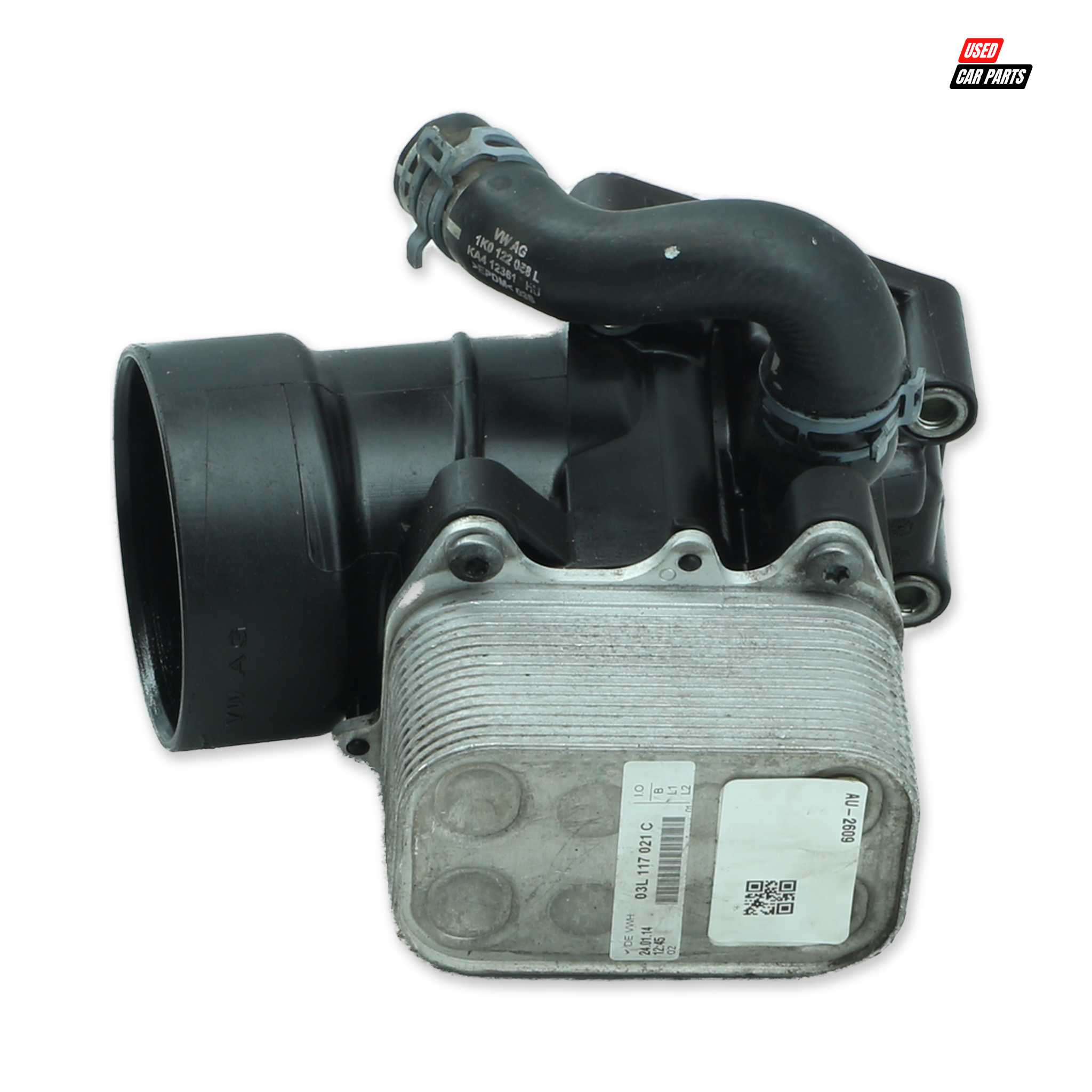 Used AUDI A5 S5 QUATTRO 2009 Oil Filter Oil Cooler (Part Number 03L117021C)