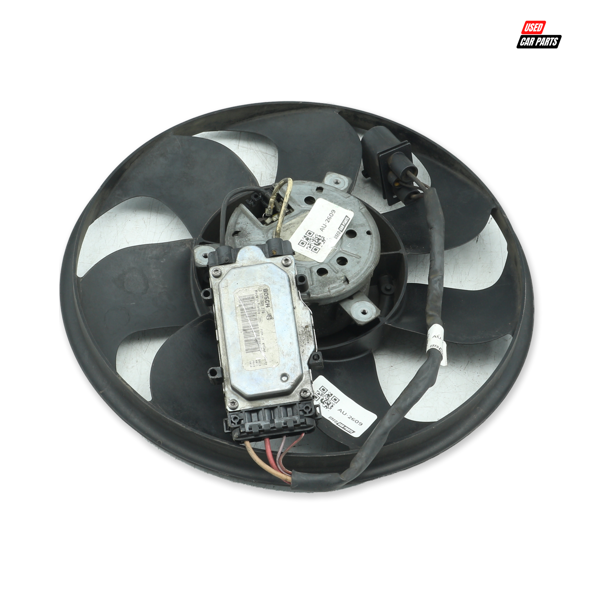 Genuine Used AUDI Radiator Fan (Part Number 8K0959455B) for 2009 A5 S5 QUATTRO