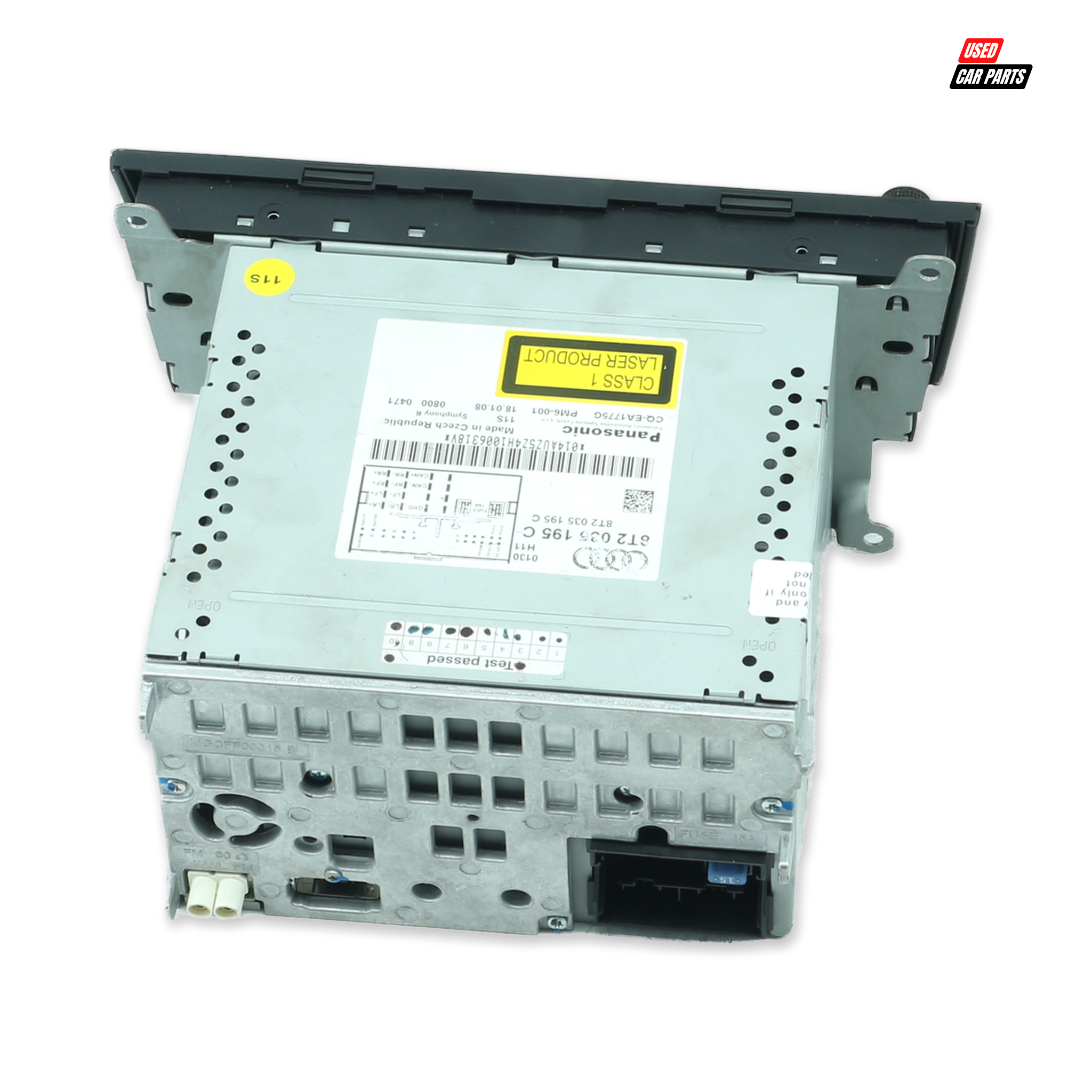 Used Audi A5 S5 Quattro 2009 Radio (Part Number 8T2035195C)