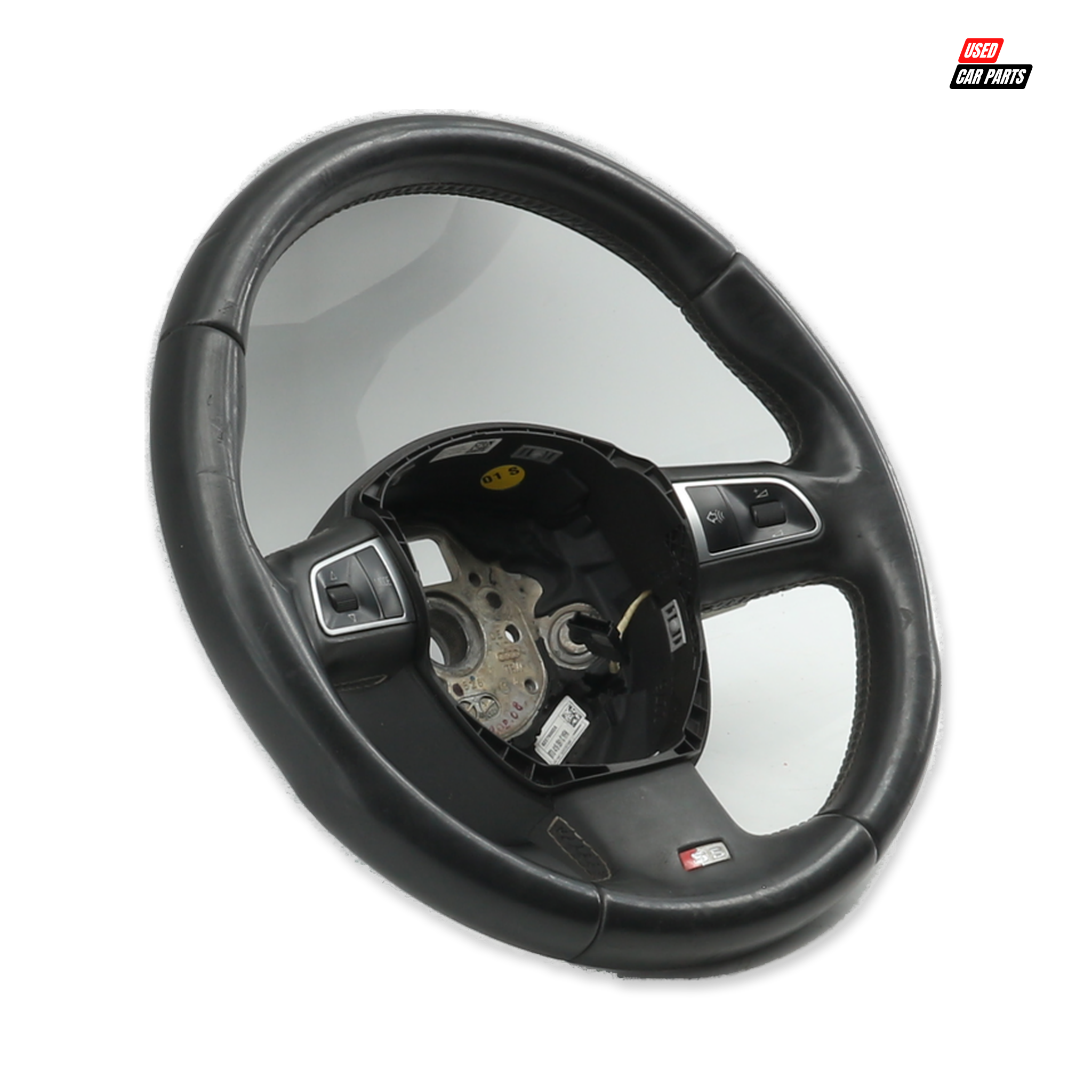 Salvaged OEM Steering Wheel for 2009 Audi A5 S5 Quattro - Part Number 228012275C7