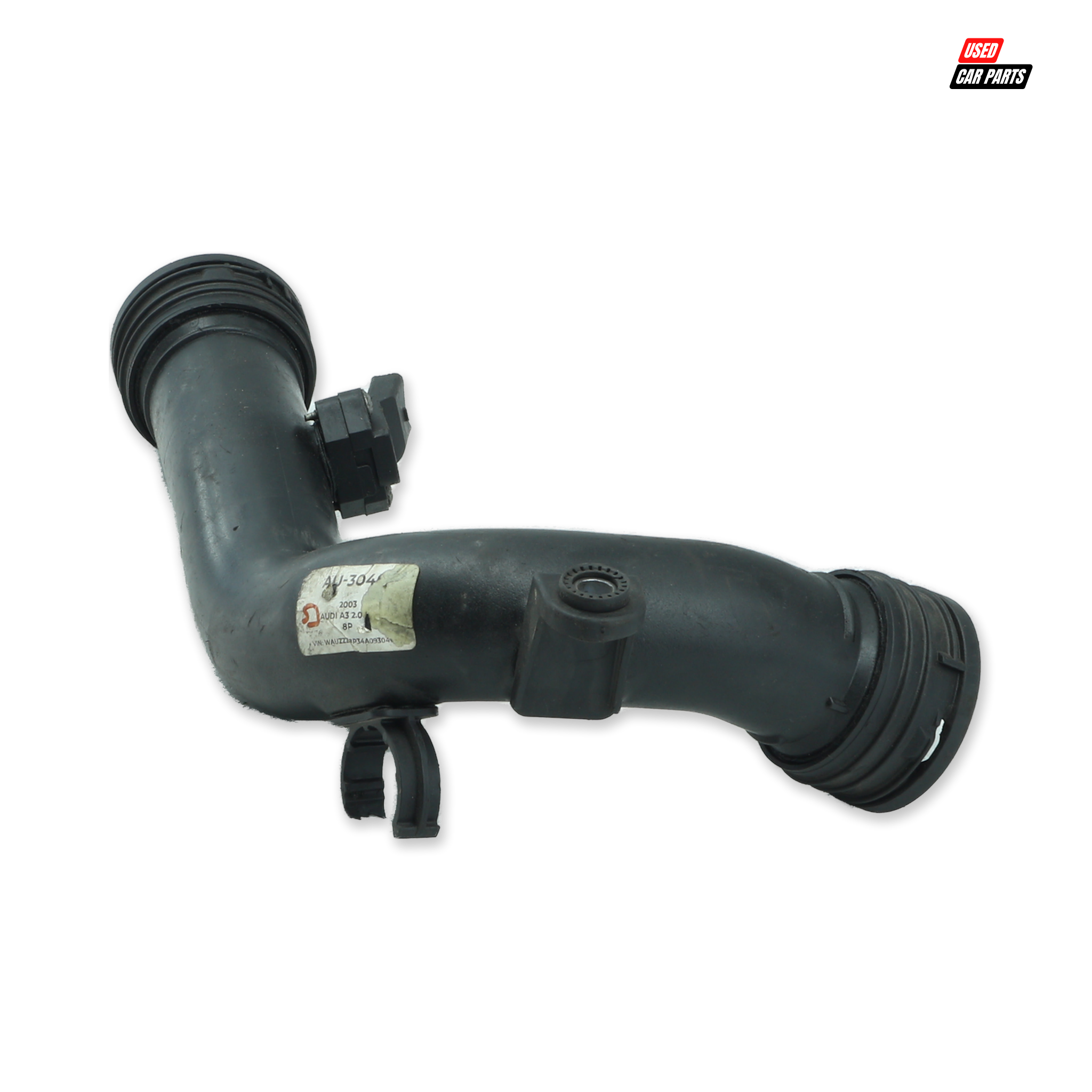 Used Air Intake Pipe Part Number 1K0145770D for 2003 AUDI A3
