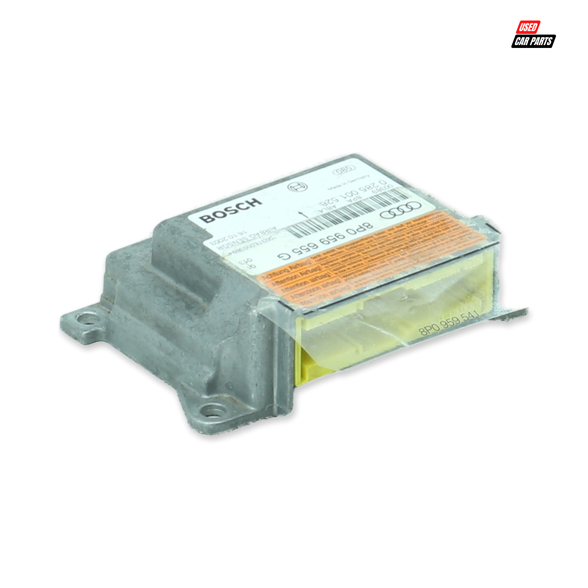 Used Airbag Control Module (Part Number 8P0959655G) for 2003 AUDI A3 (Salvaged)