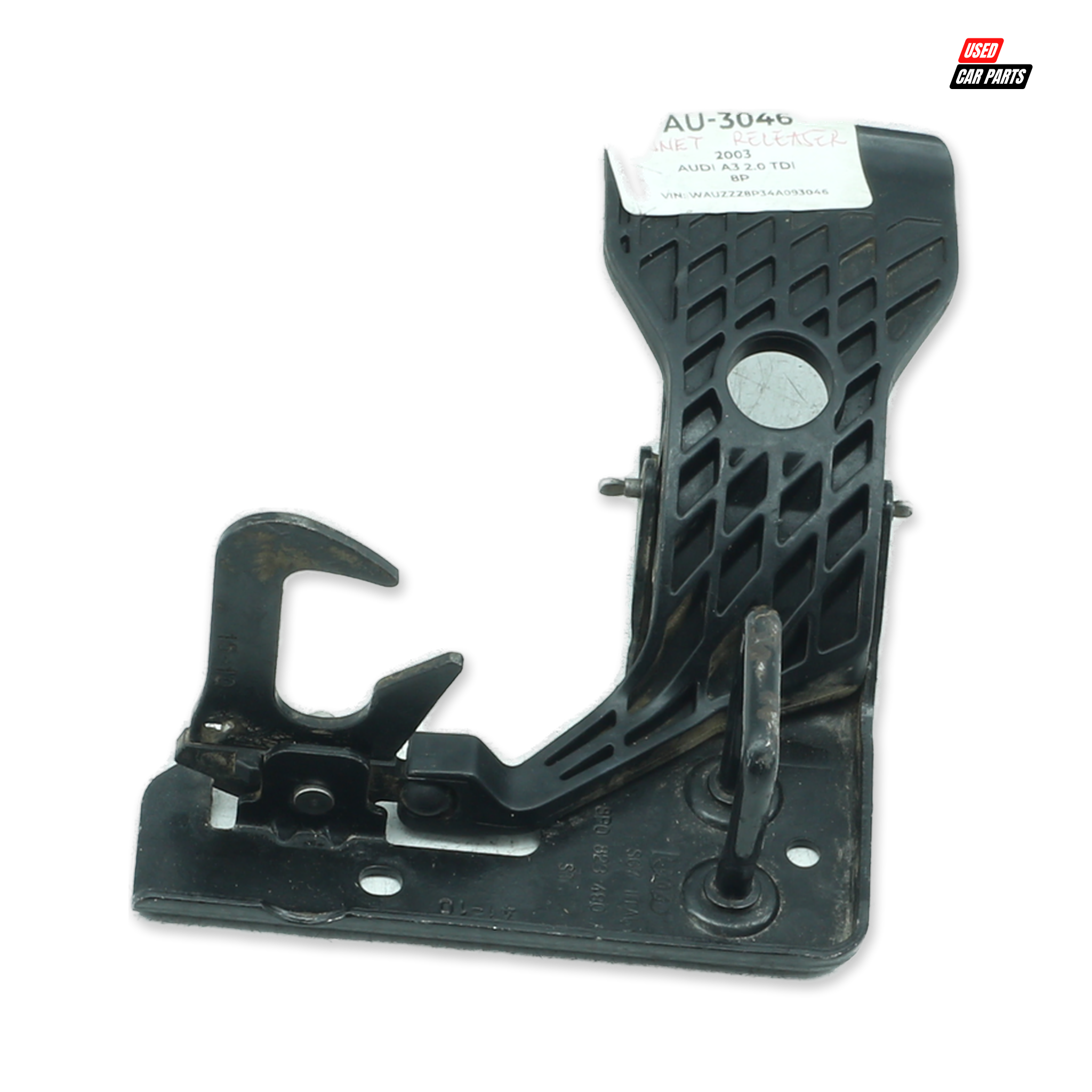 Used Audi A3 Bonnet Release (Part Number 8P0823480A)