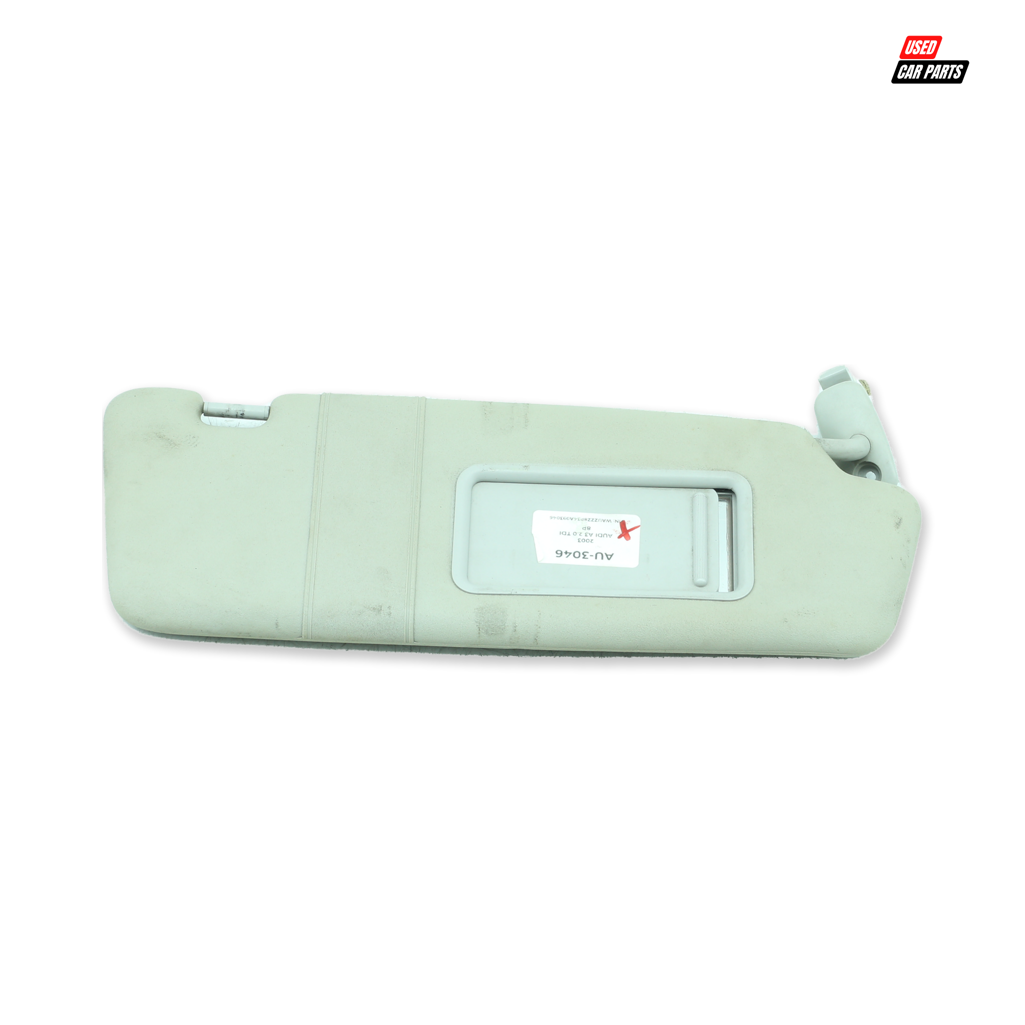 Used AUDI A3 2003 Driver Side Sun Visor (Part Number 8P2857552)