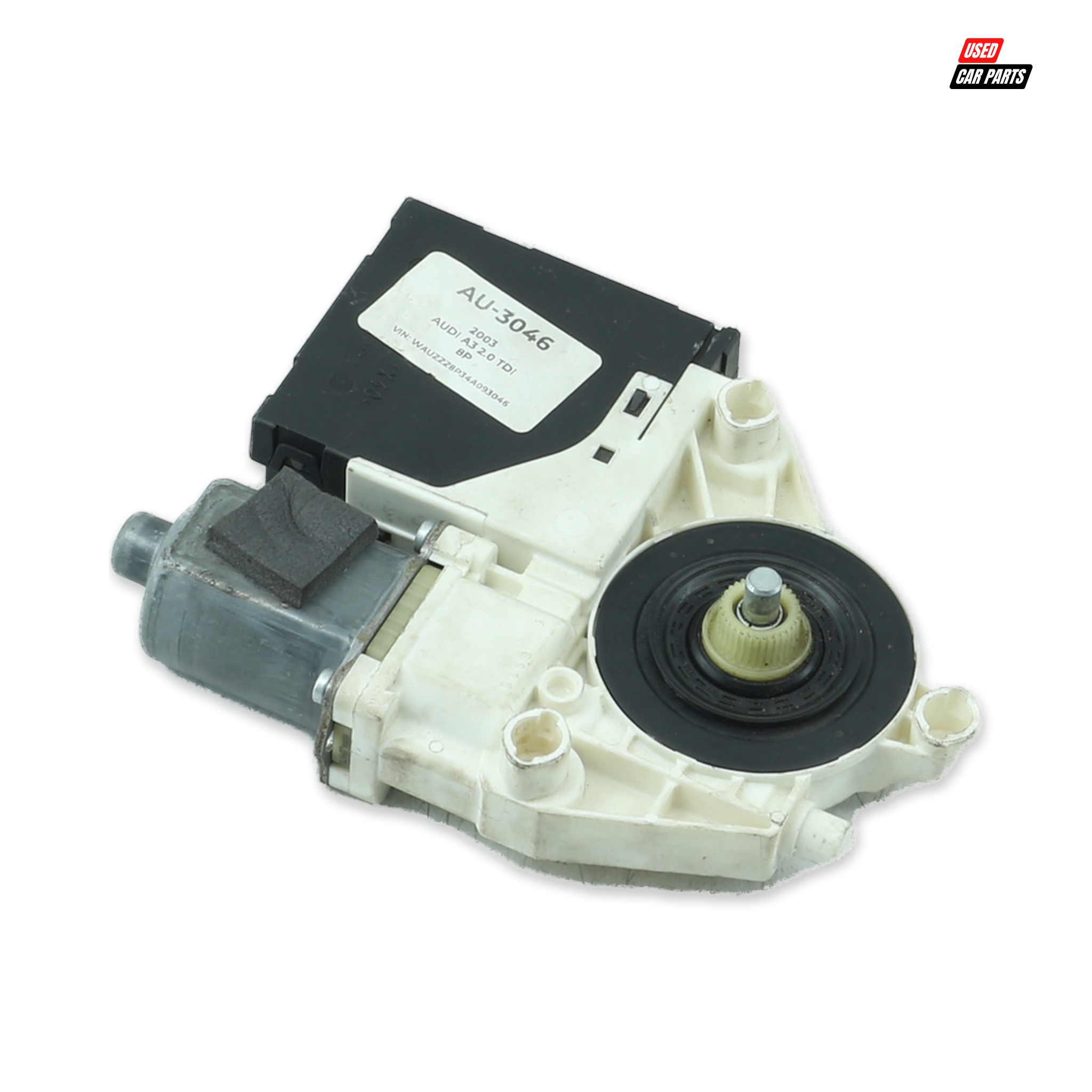 Used Drivers Side Front Window Regulator (Part Number E840311202) for 2003 AUDI A3