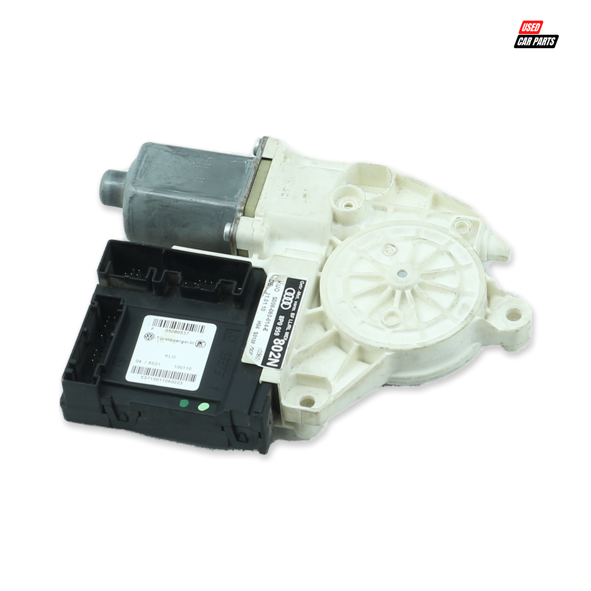 Used Drivers Side Front Window Regulator (Part Number E840311202) for 2003 AUDI A3