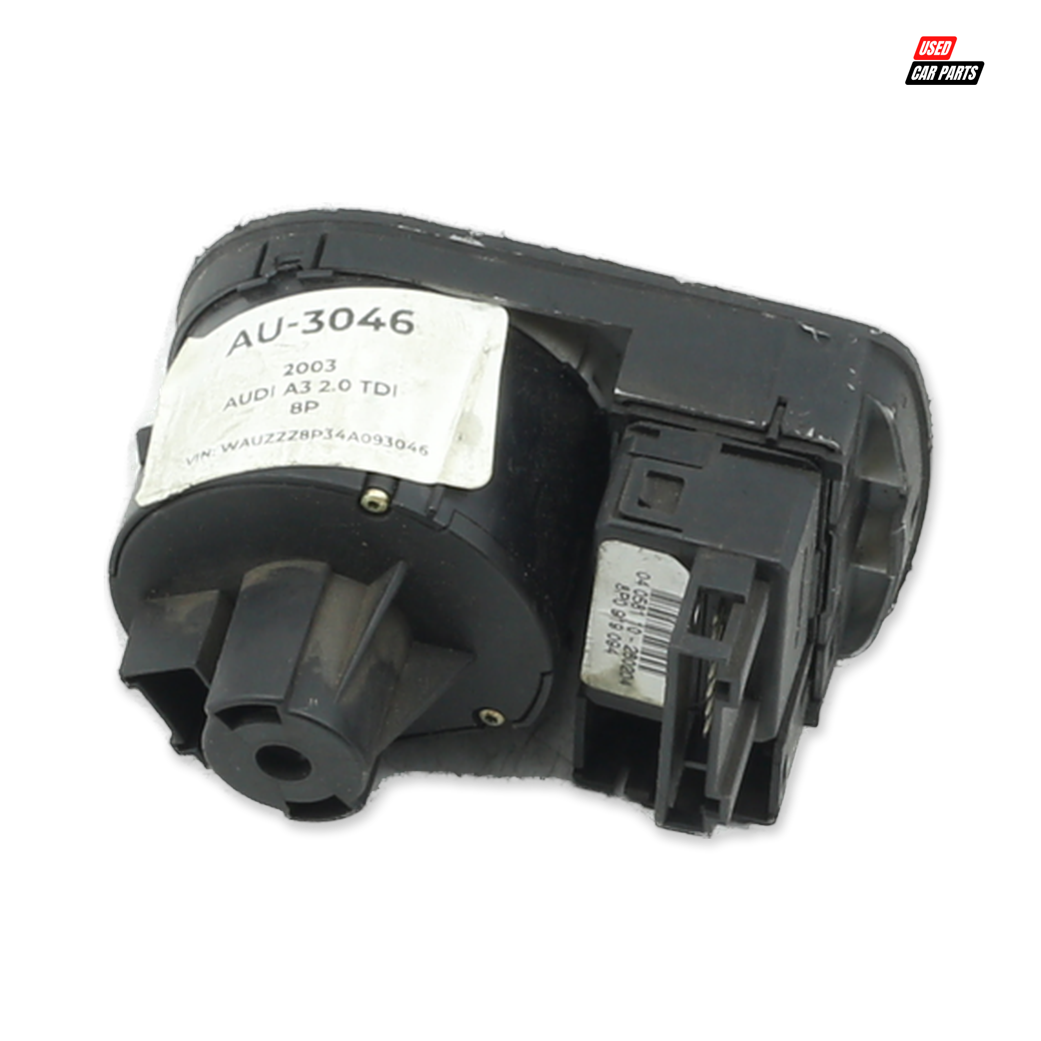 Used AUDI A3 2003 Headlight Switch Control Unit (Part Number 8P2941531A)