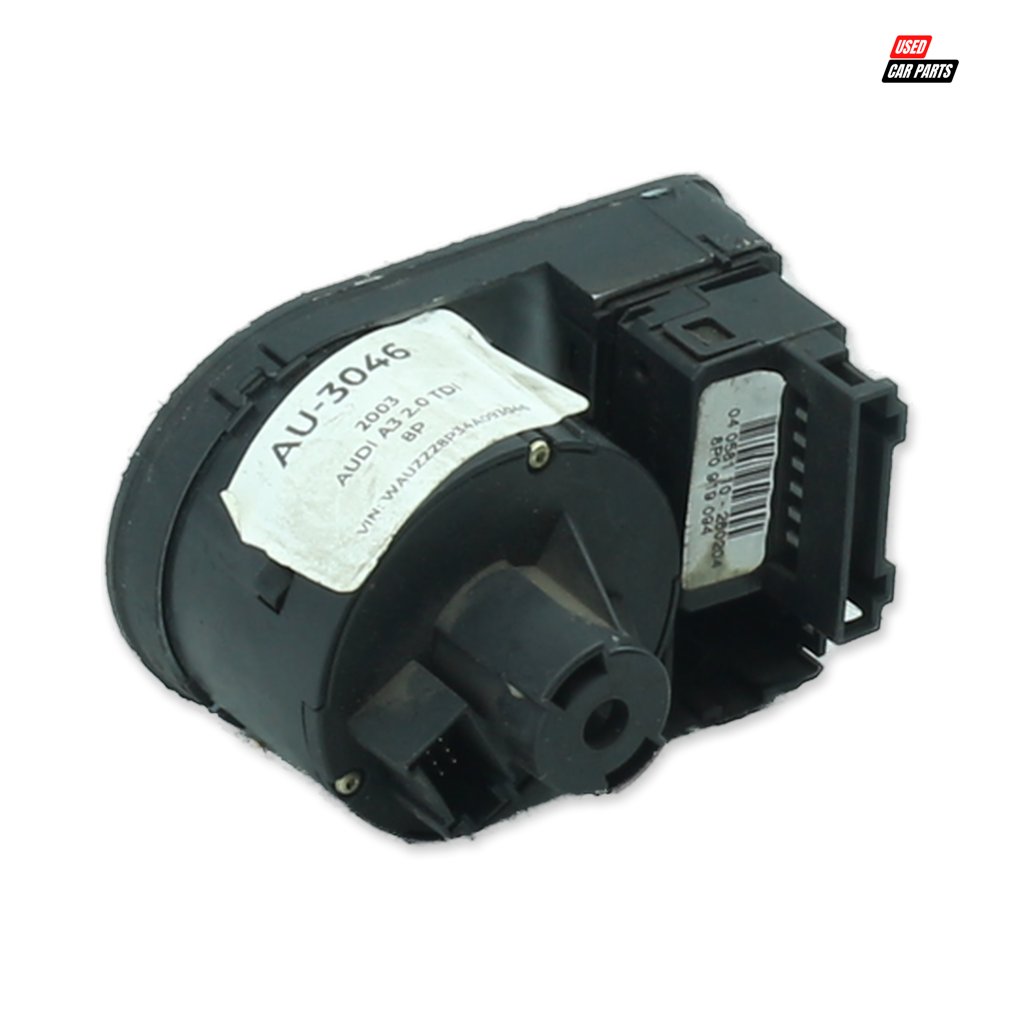 Used AUDI A3 2003 Headlight Switch Control Unit (Part Number 8P2941531A)