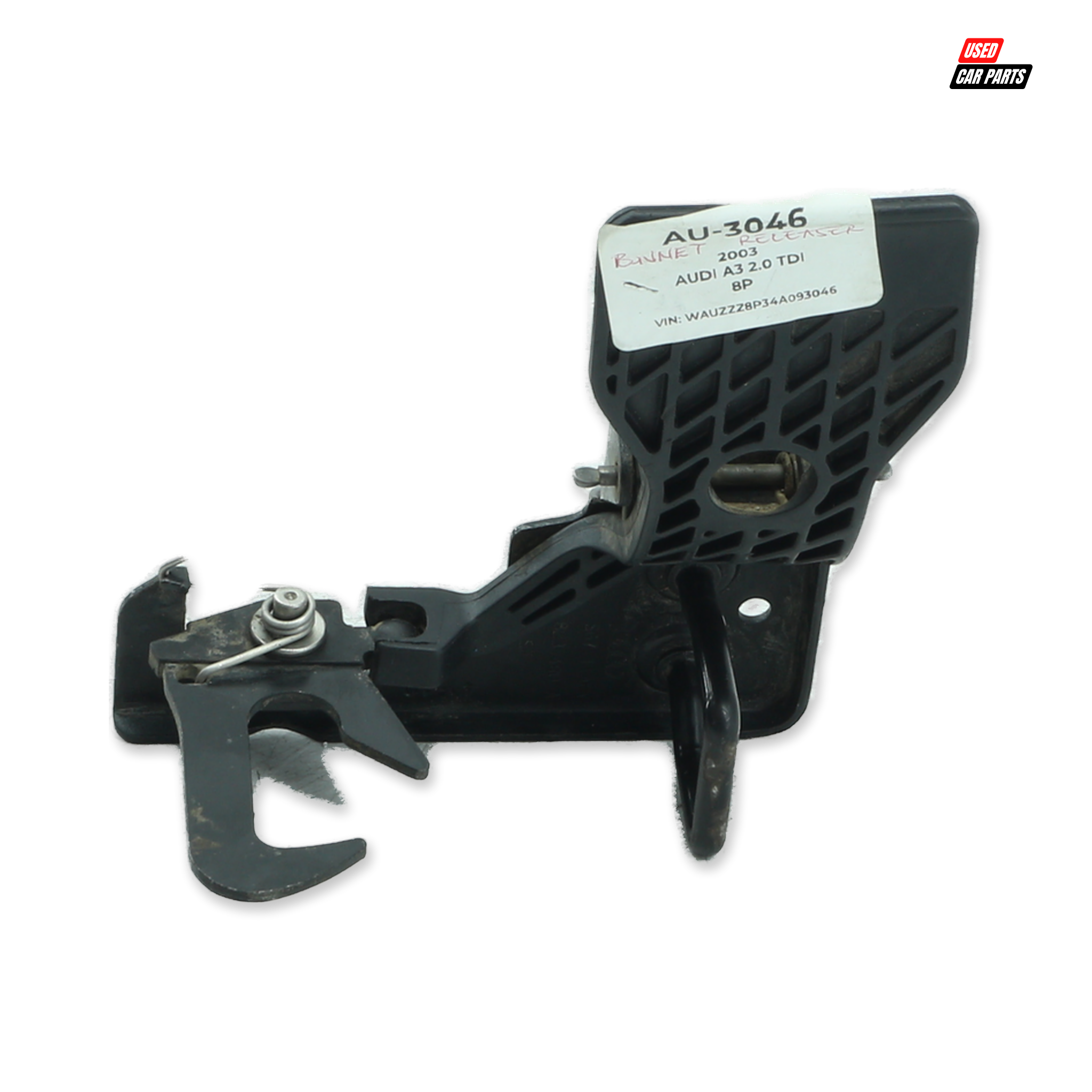 Used Audi A3 2003 Hood Latch (Part Number 8P0823480A)