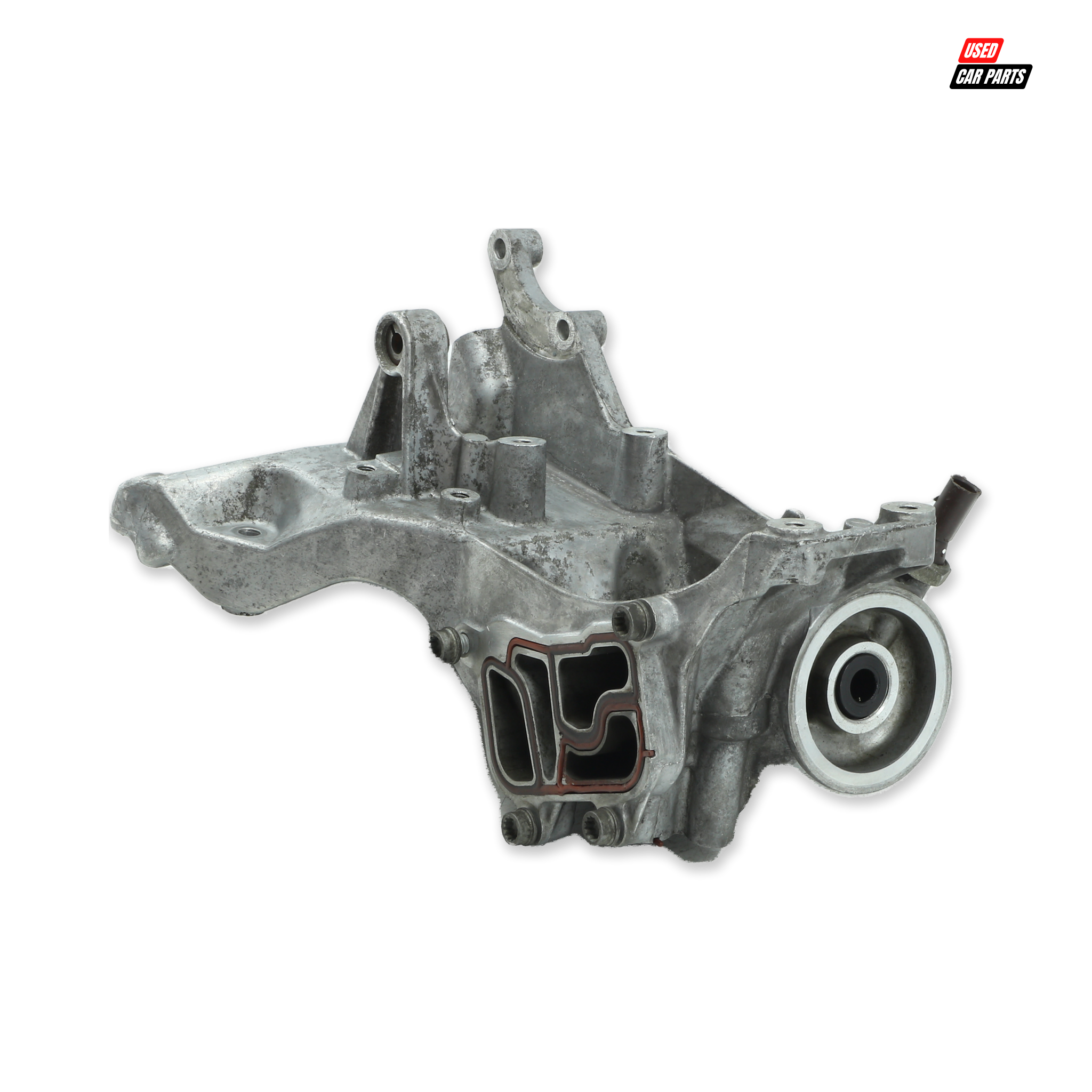 Used Audi A3 2003 Oil Filter Housing Bracket - Part Number 06H903143E