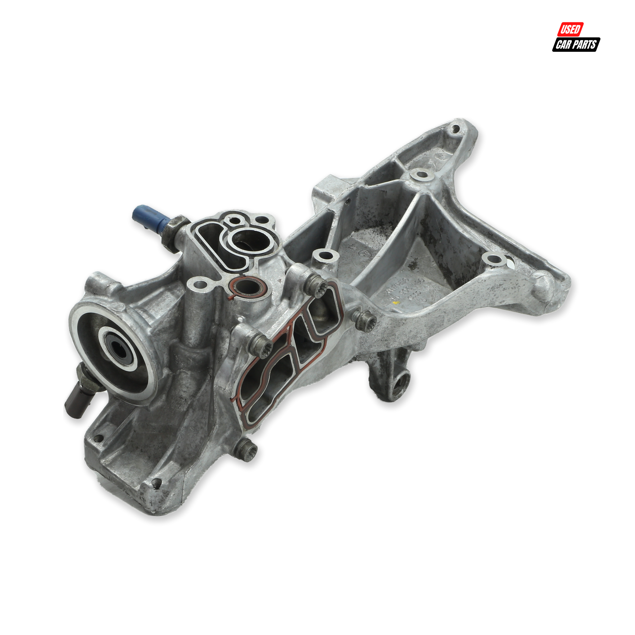 Used Audi A3 2003 Oil Filter Housing Bracket - Part Number 06H903143E