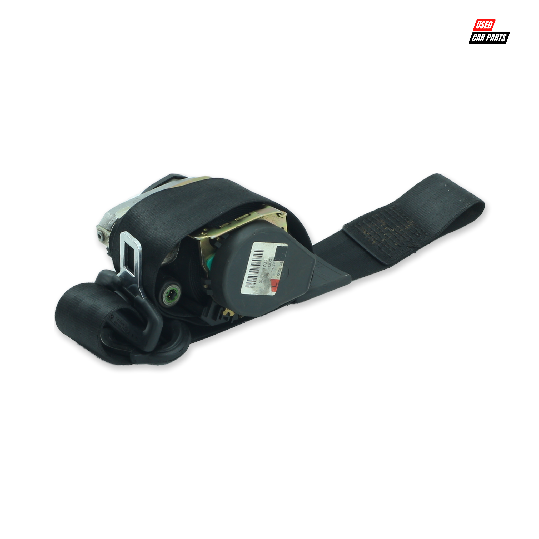 Used Passengers Side Front Seat Belt for 2003 Audi A3 (Salvaged)