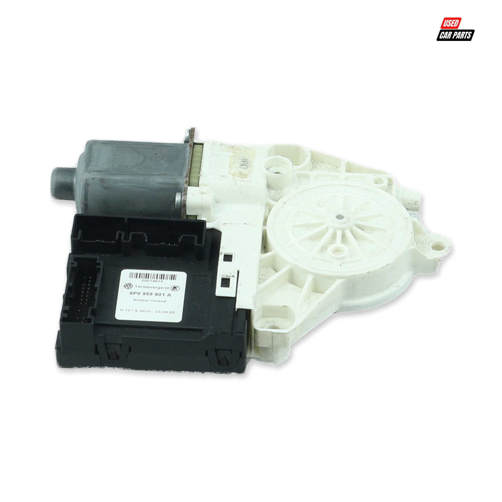 Used Passengers Side Front Window Motor (Part Number 8P0959801A) for 2003 AUDI A3