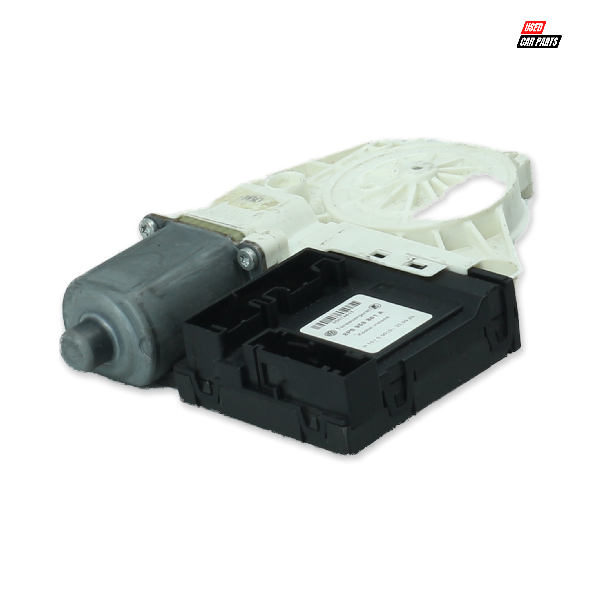 Used Passengers Side Front Window Motor (Part Number 8P0959801A) for 2003 AUDI A3