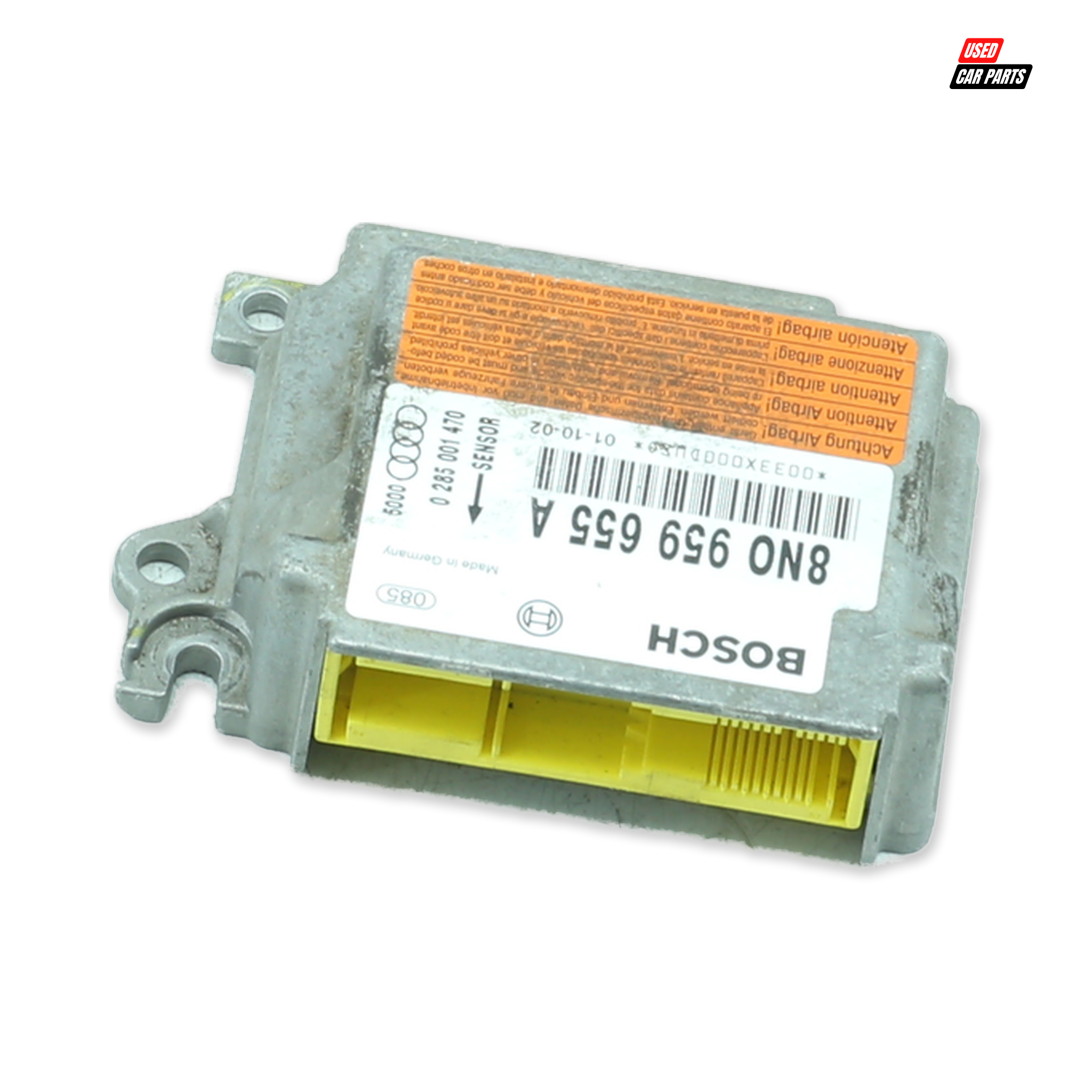 Used Airbag Control Module Part Number 8N0959655A for 2002 Audi TT Coupe Quattro