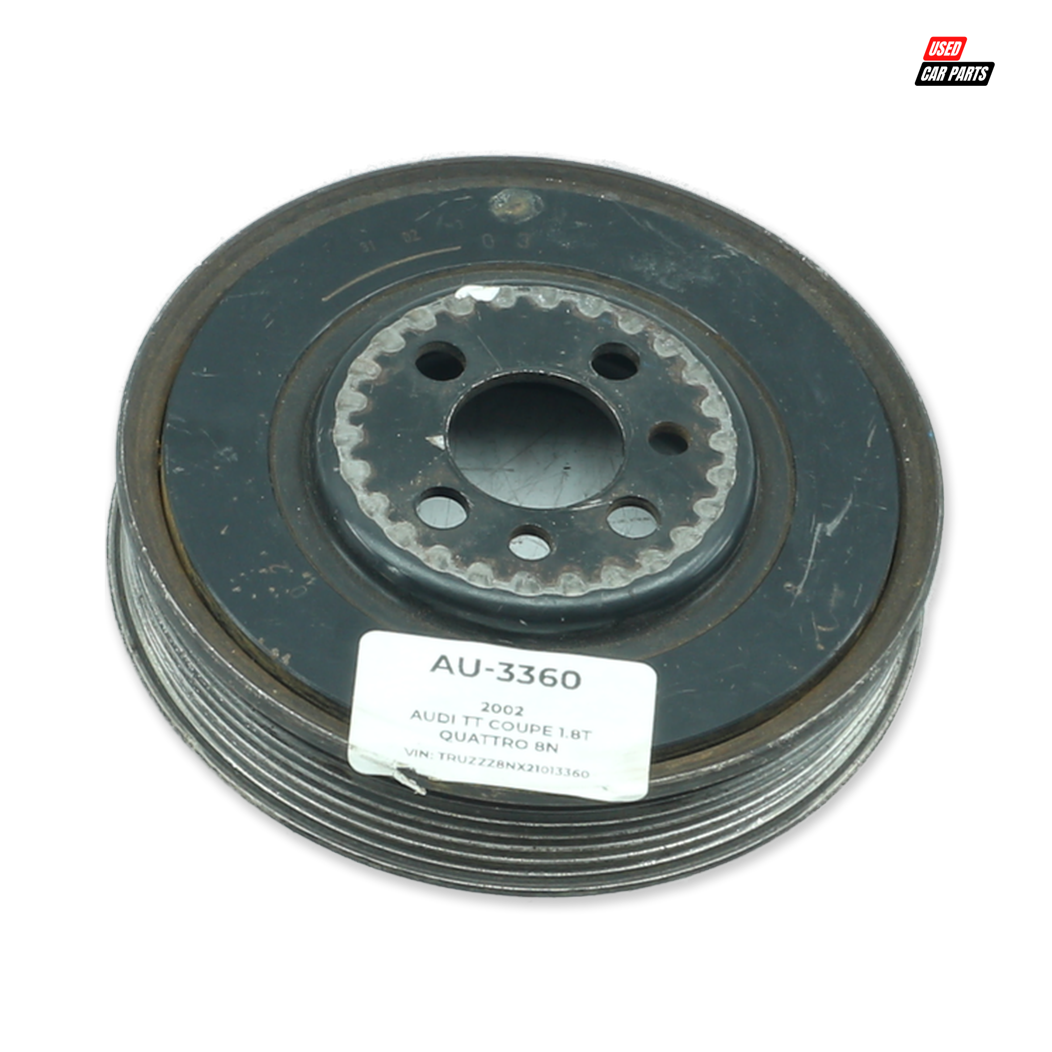 Used Crank Pulley (Part Number 06A105243E) for 2002 Audi TT Coupe Quattro