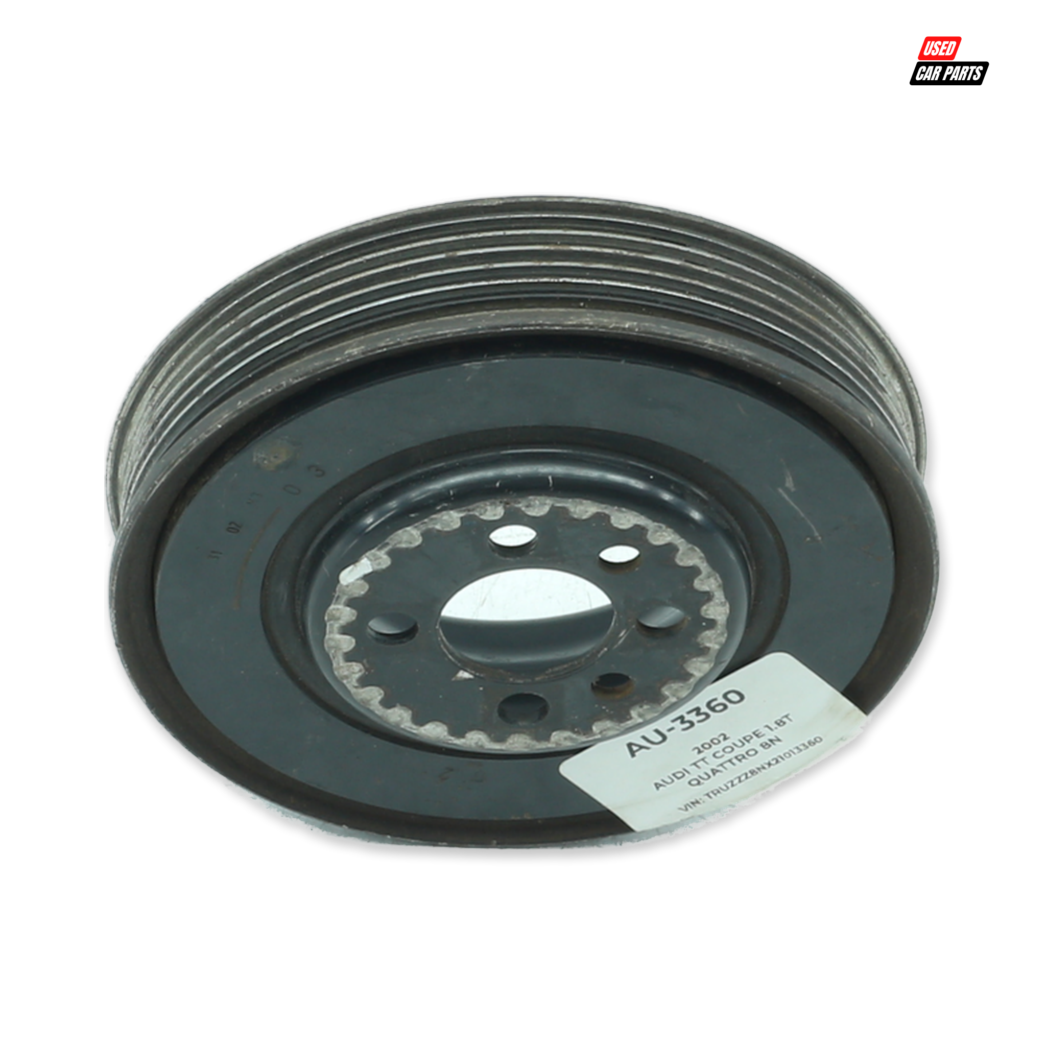 Used Crank Pulley (Part Number 06A105243E) for 2002 Audi TT Coupe Quattro