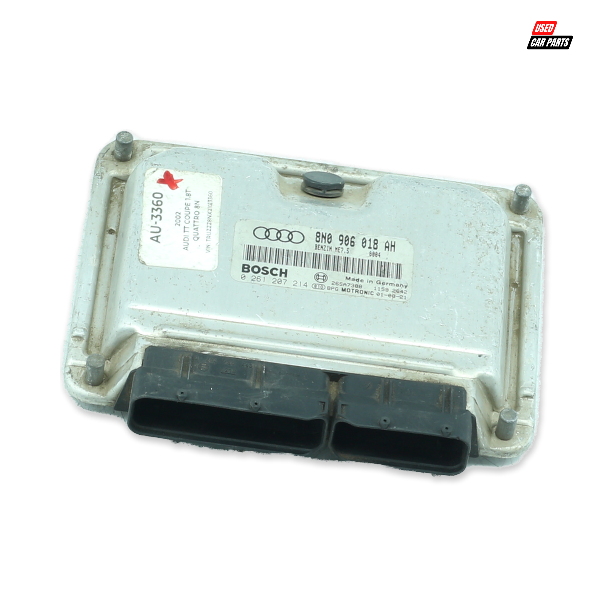 Used Audi TT Coupe Quattro Engine Control Unit ECU Part Number 8N0906018AH