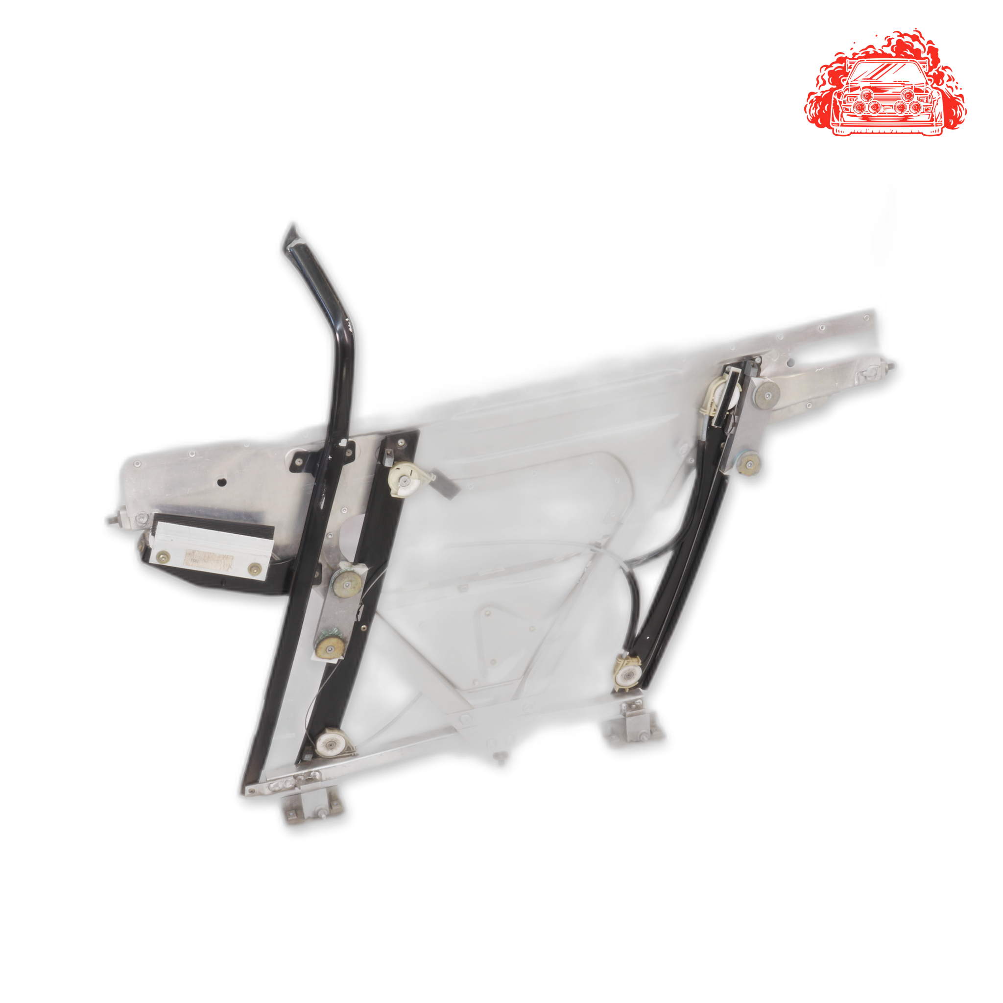 Used Audi TT Coupe Quattro Passenger Side Front Window Mechanism - OEM Part 8N8837729A